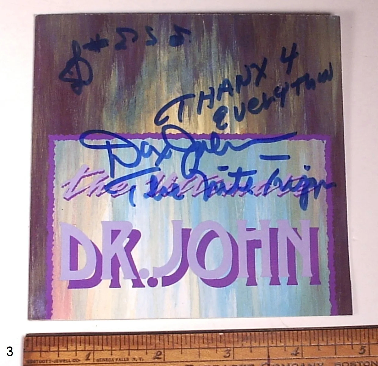 Dr. John Signed CD "The Ultimate Dr John" Nite Tripper Mac Rebennack, image 3