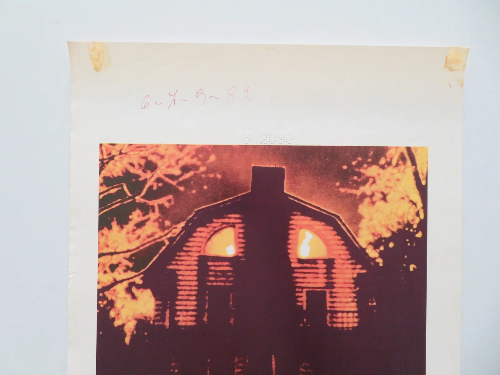 AMITYVILLE HORROR ITALIAN LOCANDINA POSTER JAMES BROLIN MARGOT KIDDER 1979, изображение 2