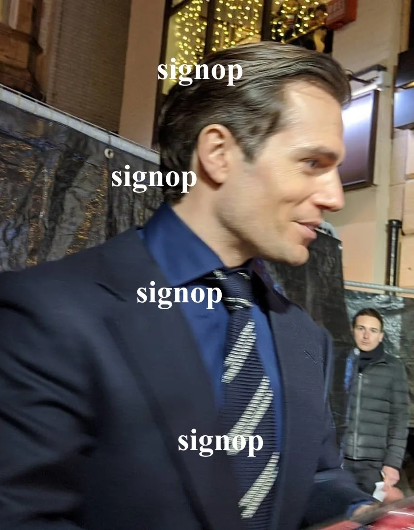 Henry Cavill Autographed Signed Photo Man of Steel 30x21cm, изображение 2