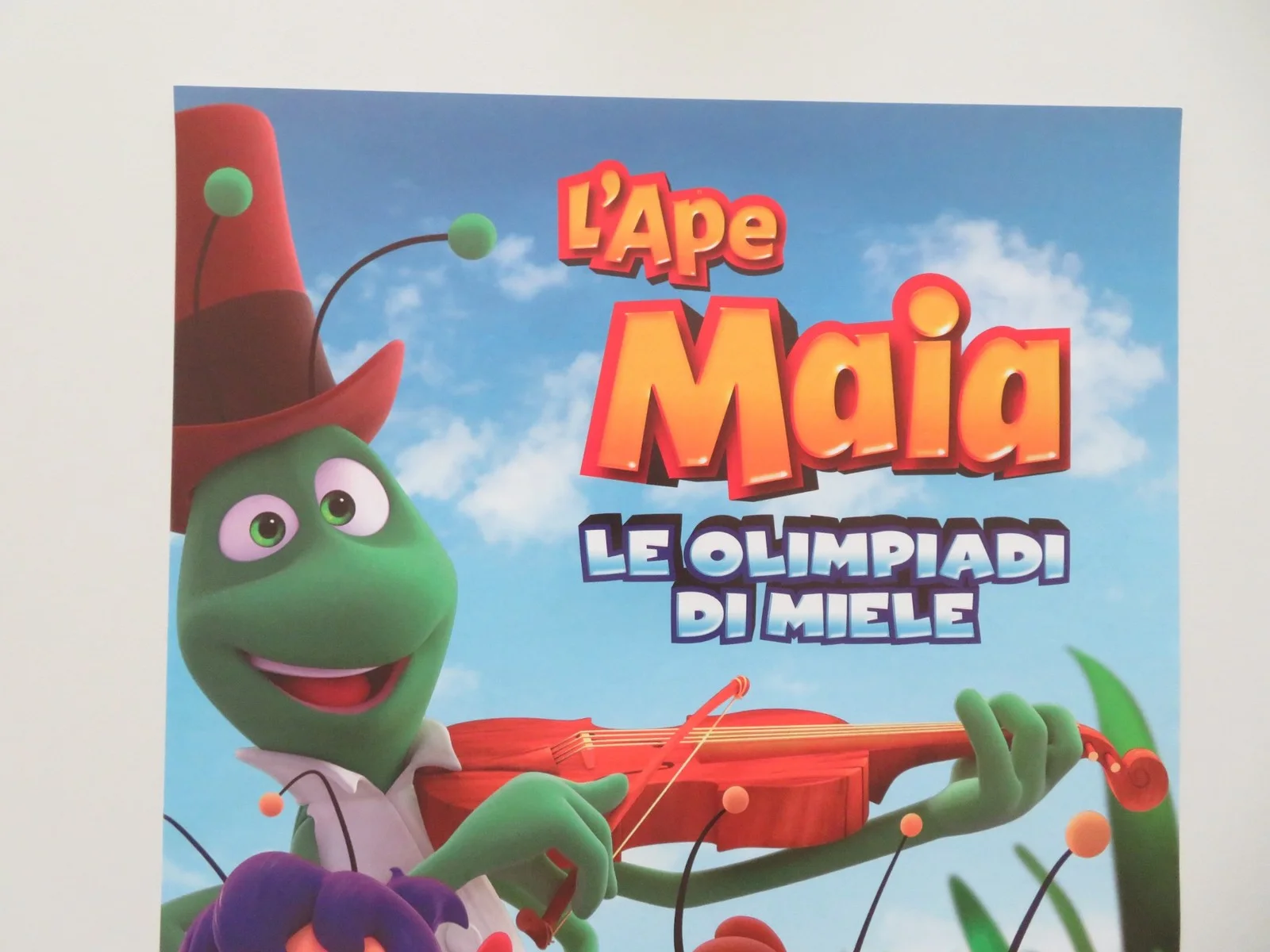 MAYA THE BEE: THE HONEY GAMES ITALIAN LOCANDINA POSTER COCO GILLIES 2018, изображение 2