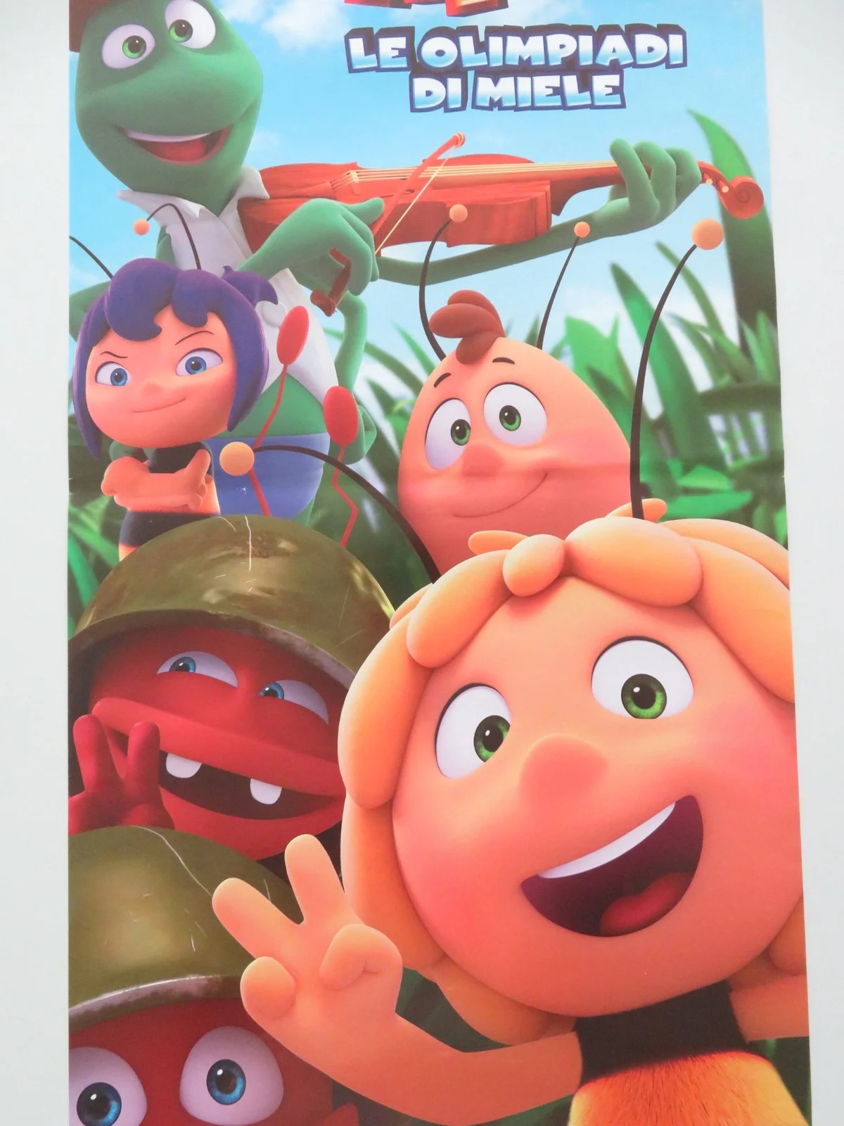 MAYA THE BEE: THE HONEY GAMES ITALIAN LOCANDINA POSTER COCO GILLIES 2018, изображение 3