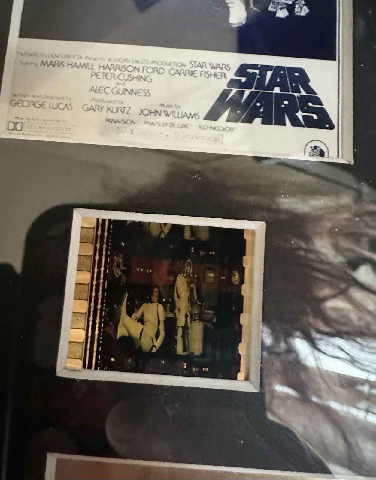 Star Wars Framed Picture Of Original Film Cells, image 3
