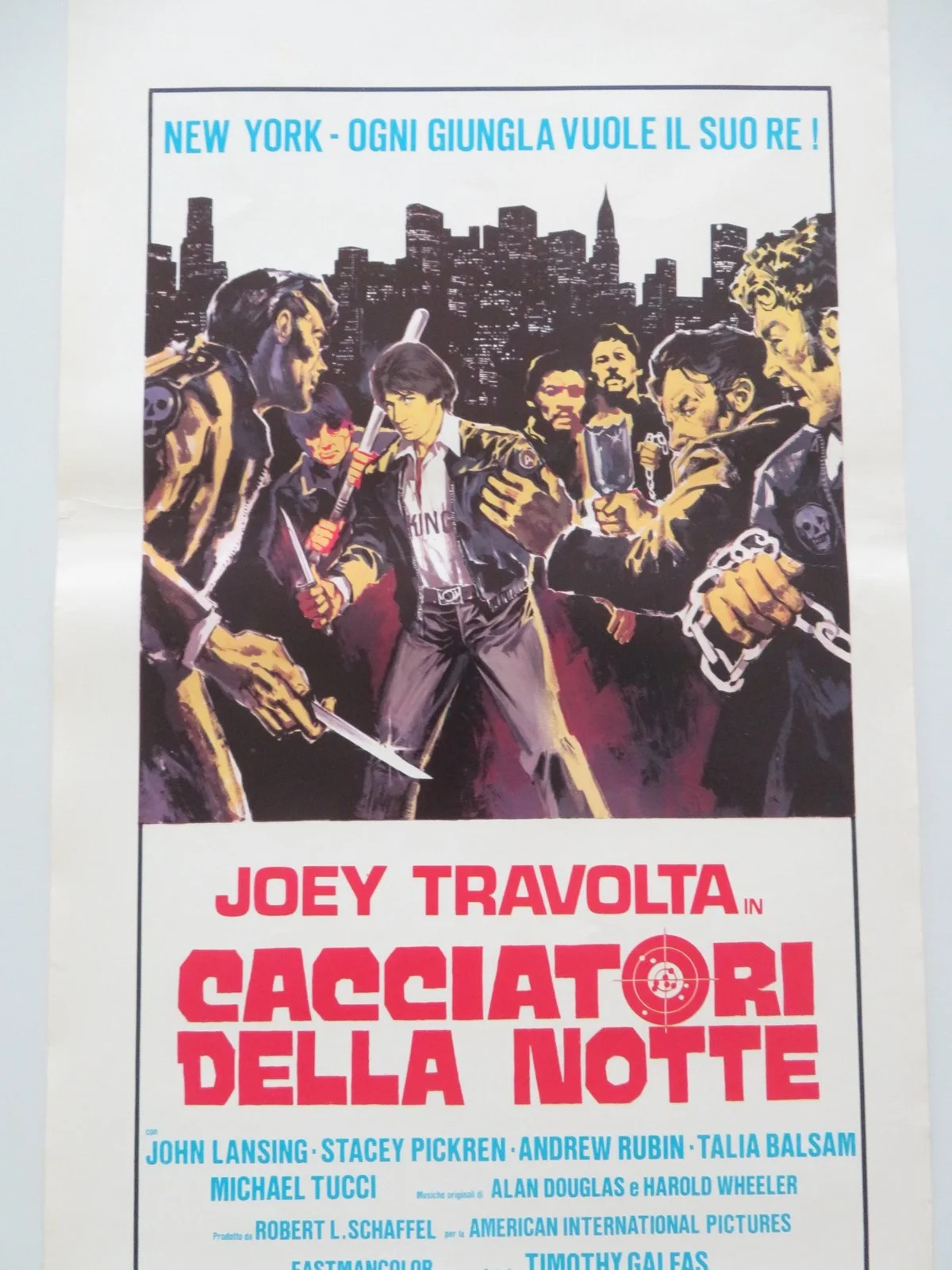 SUNNYSIDE ITALIAN LOCANDINA POSTER JOEY TRAVOLTA JOHN LANSING 1980, изображение 3