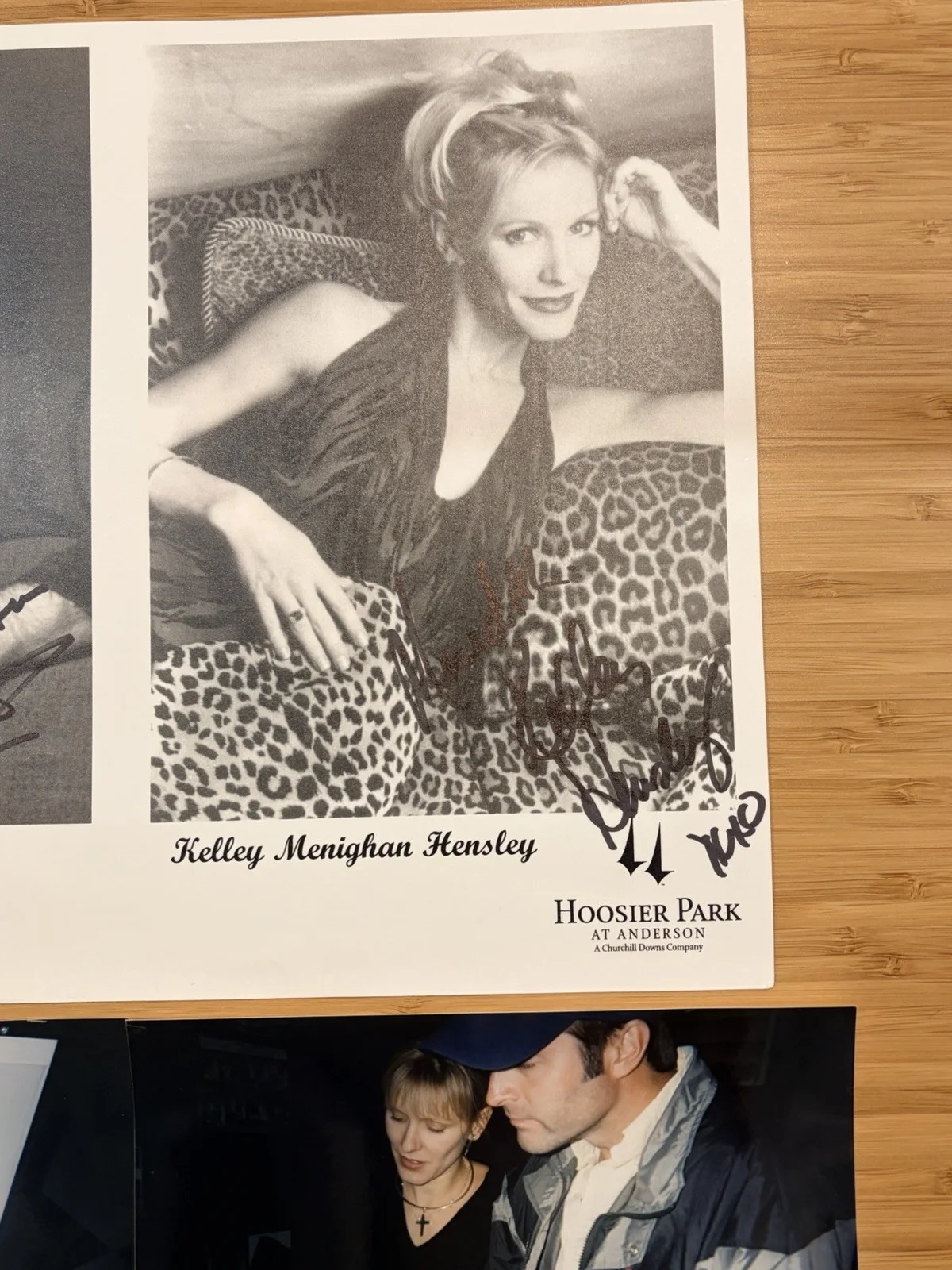 Jon, Kelley Hensley — As The World Turns Signed 8x11 Photograph, Jon & Kelley Hensley Autographed, image 3