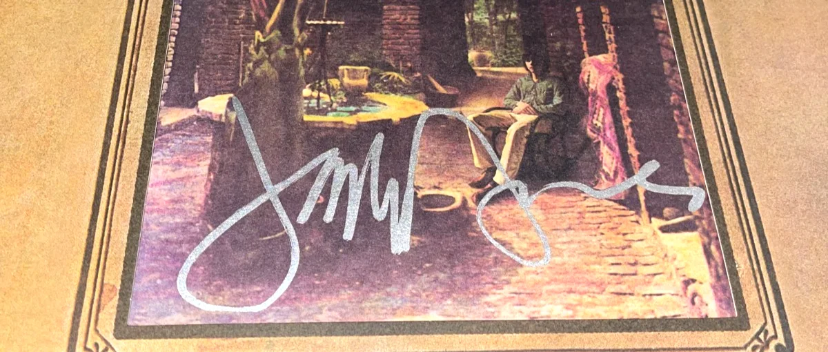 Jackson Browne For Everyman Signed Autographed Album Vinyl Record LP JSA, image 3