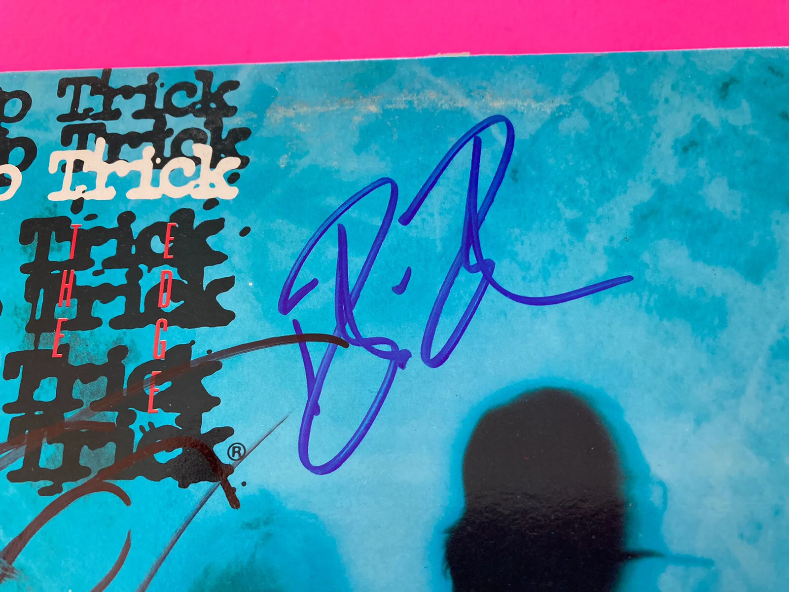 CHEAP TRICK x2 ROBIN ZANDER RICK NEILSEN SIGNED STANDING ON THE EDGE LP *PROOF*, изображение 4