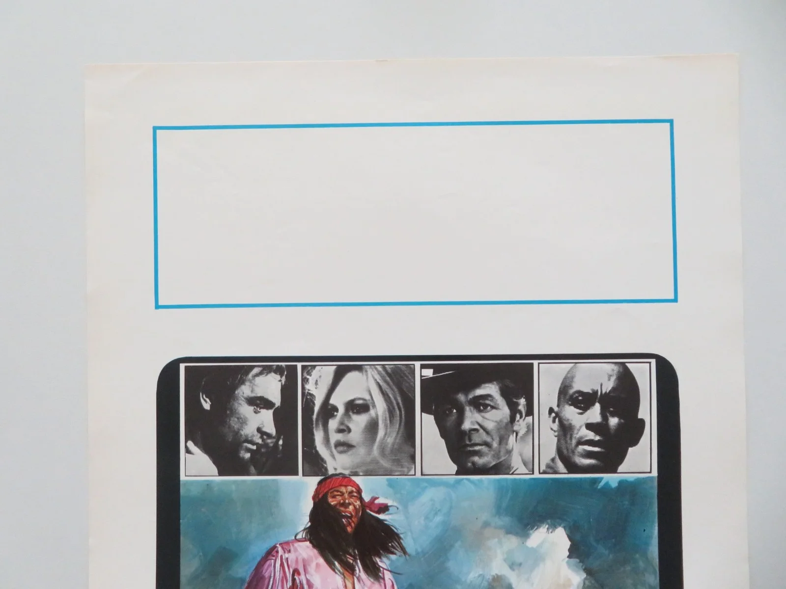 SHALAKO ITALIAN LOCANDINA POSTER SEAN CONNERY BRIGITTE BARDOT 1968, изображение 2