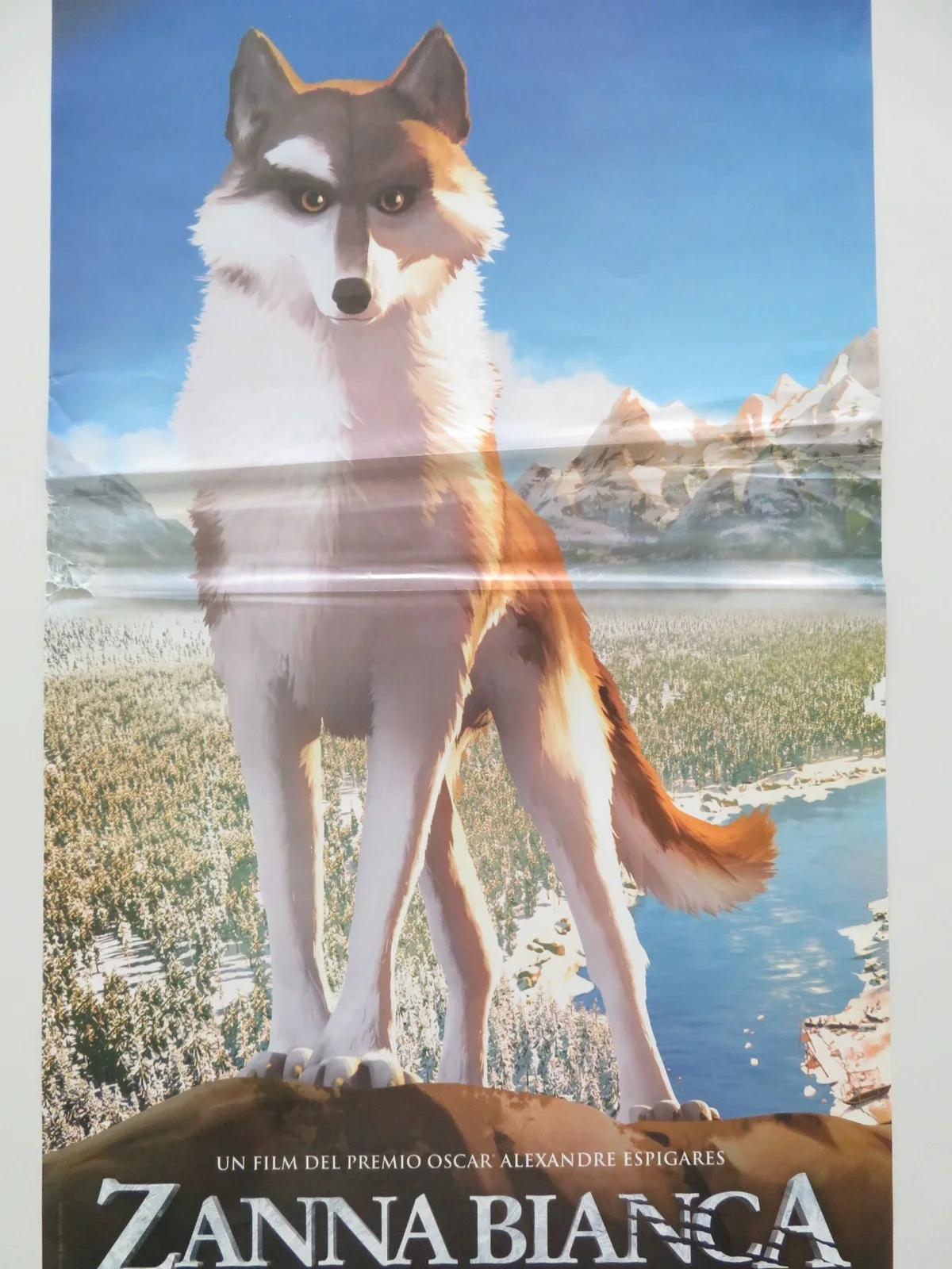 WHITE FANG ITALIAN LOCANDINA POSTER TONI SERVILLO PAUL GIAMATTI 2018, изображение 3