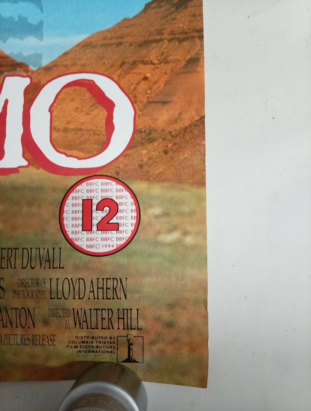 GERONIMO: AN AMERICAN LEGEND VHS VIDEO POSTER GENE HACKMAN ROBERT DUVALL 1993, image 3