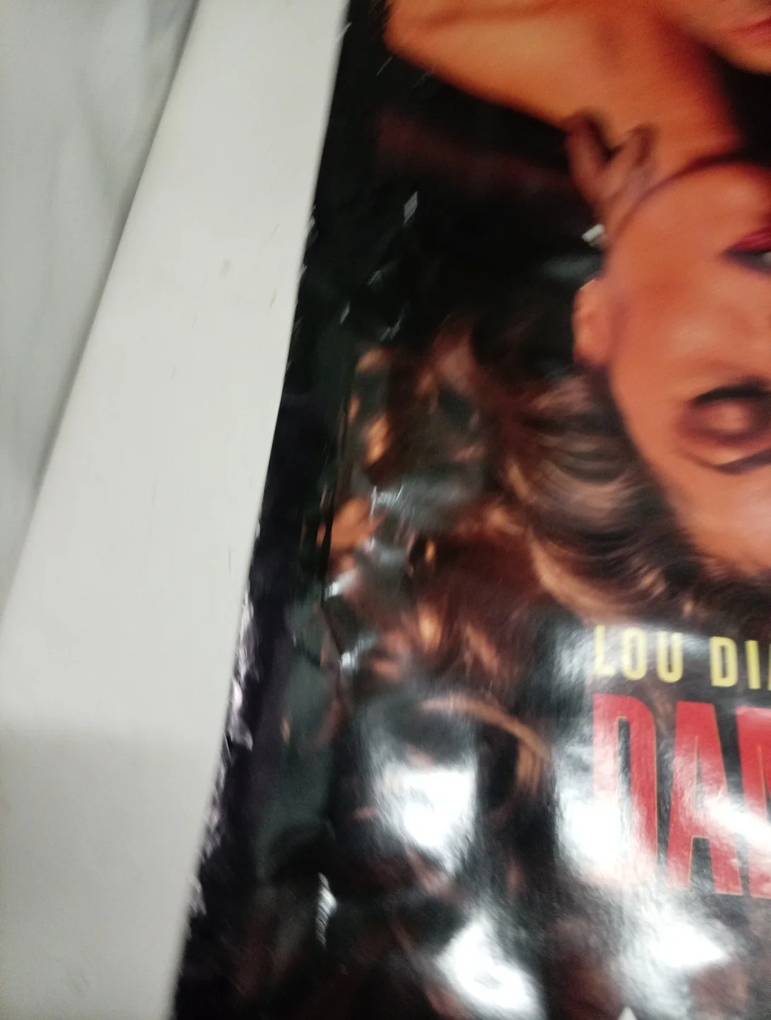 ORIGINAL, 'DANGEROUS TOUCH', UK VIDEO STORE PROMO POSTER( 1993 ). 59 X 42 CM., изображение 5