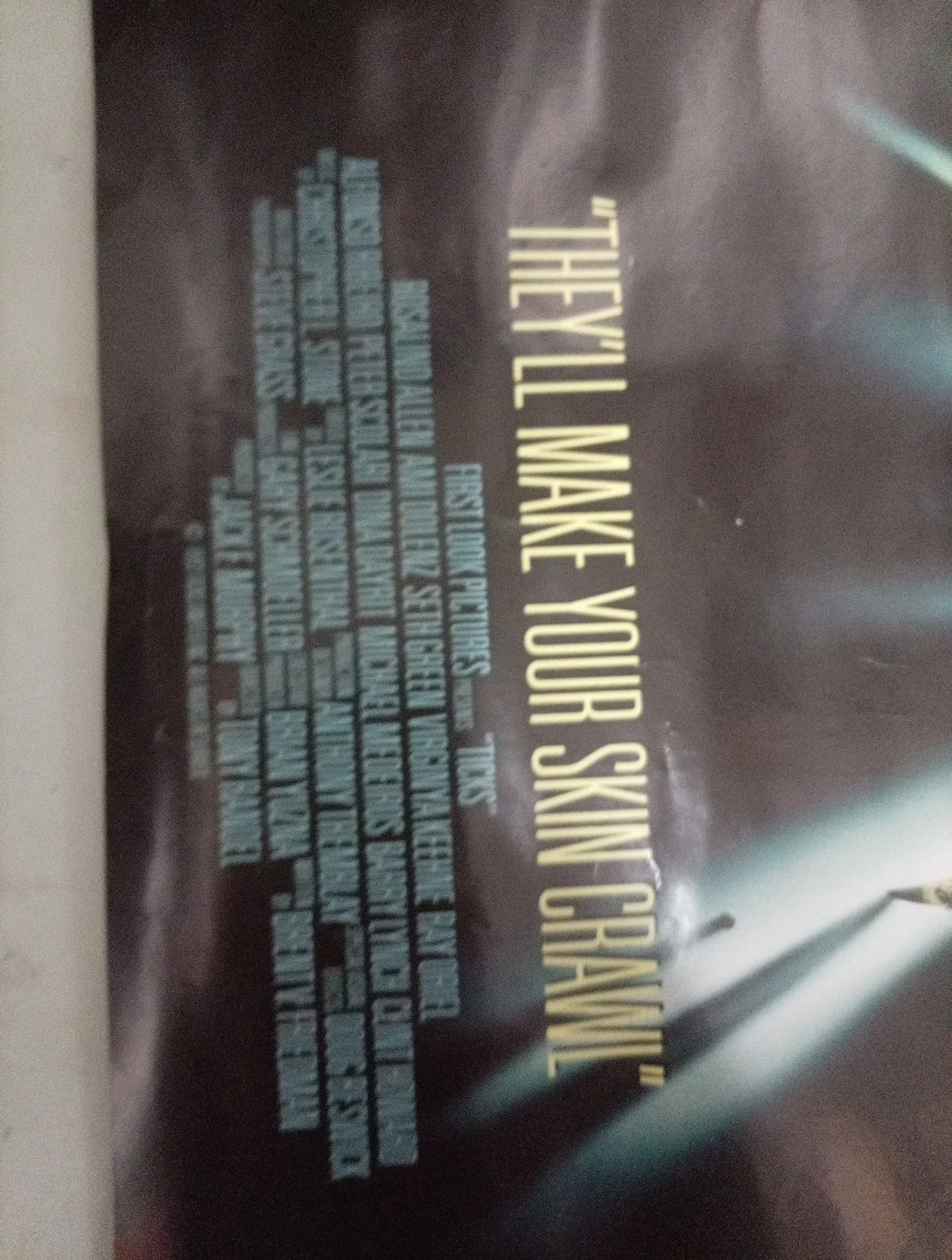 Ticks (1993) Sci-fi/Horror - Original UK Video Poster, image 3