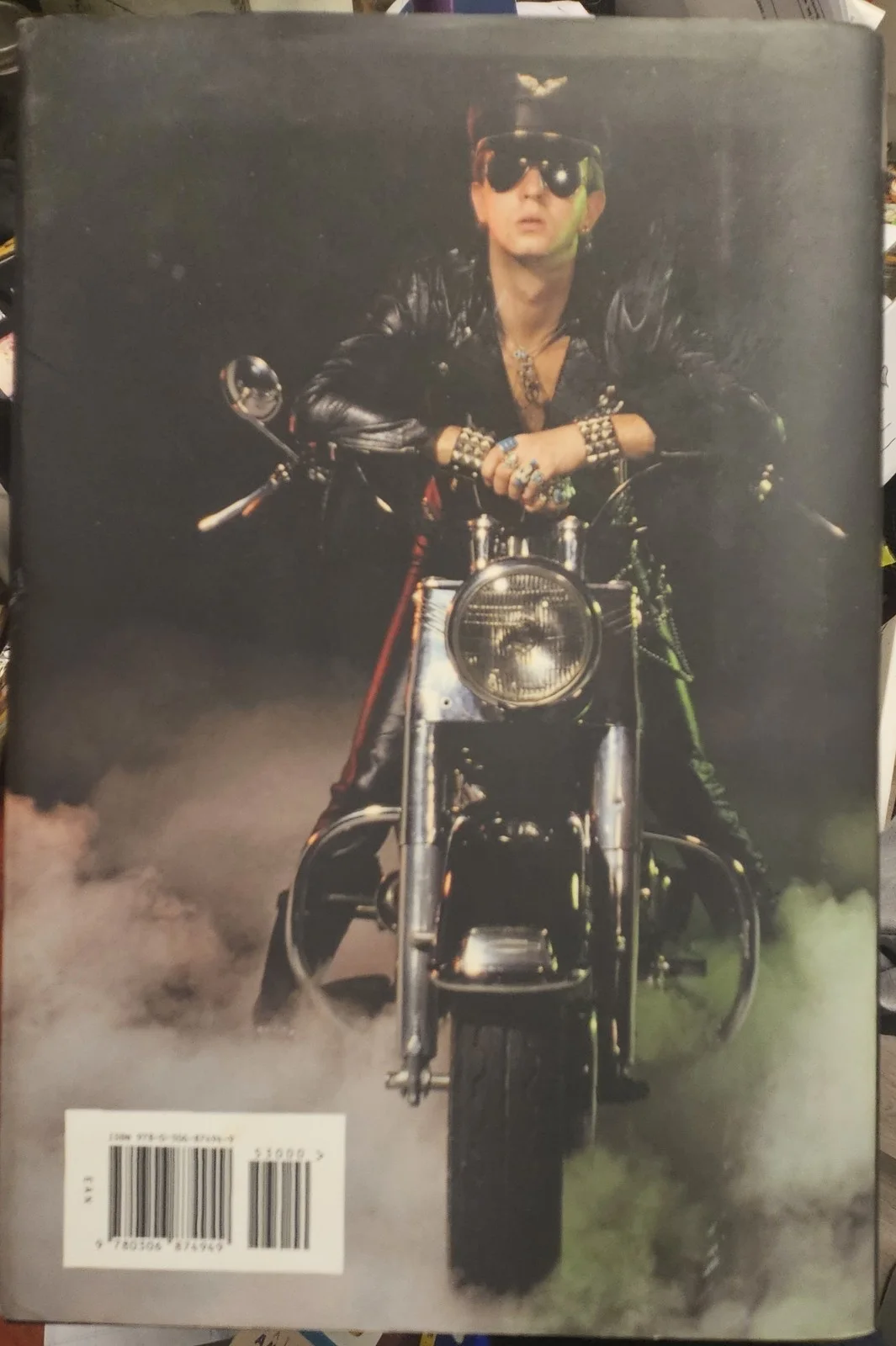 Rob Halford - AUTOGRAPHED "Confess" 2020 Hardback Book, image 2