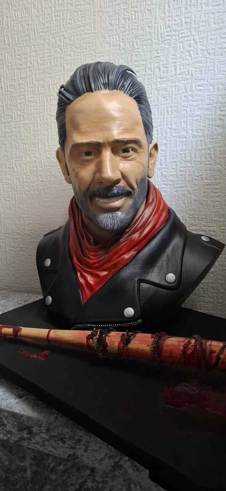 The Walking Dead Negan Life Size Horror Bust Halloween, image 2