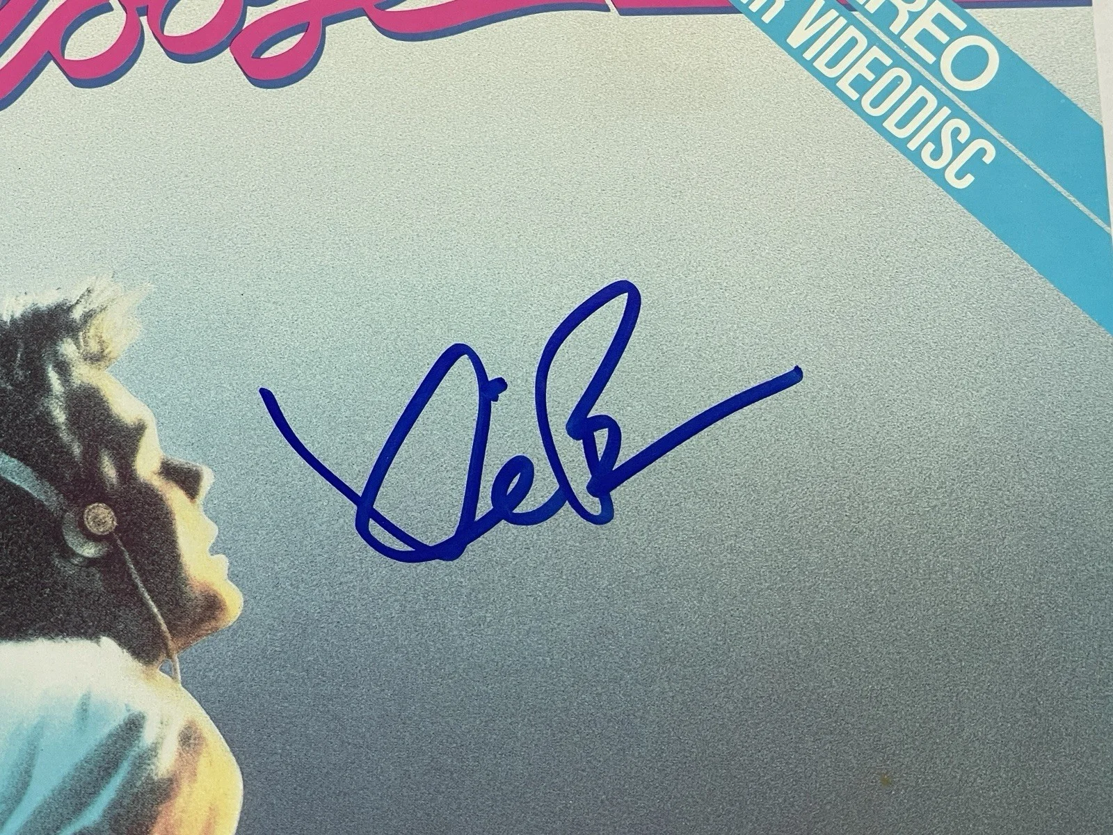 Kevin Bacon — Footloose Signed Laserdisc Movie by Kevin Bacon JSA COA Certified Autographed, image 2