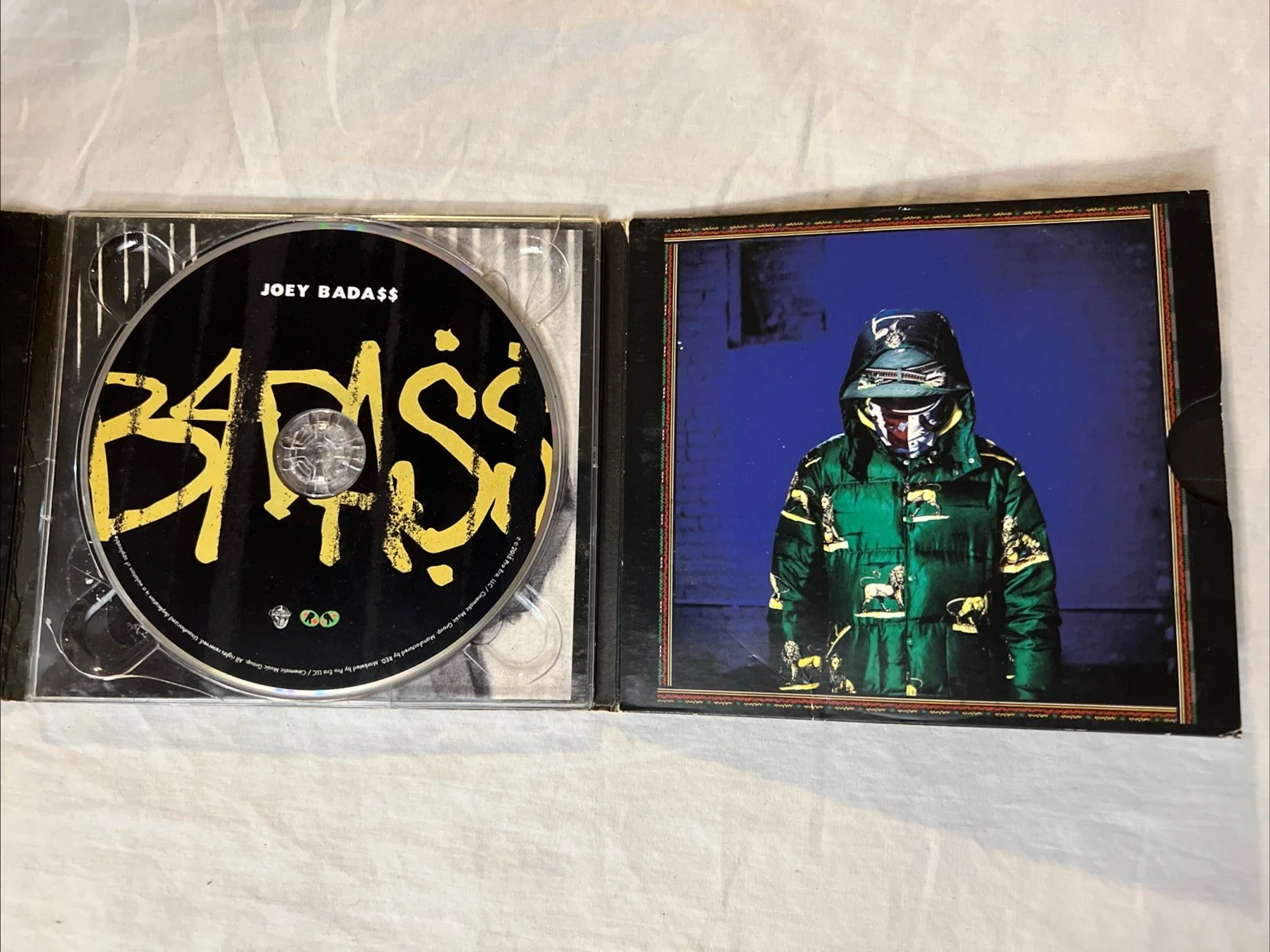 Joey Badass + Pro Era Collective Signed CD Case And CD - No Booklet, image 3