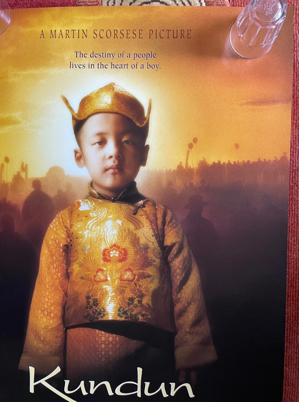 KUNDUN (1997) Original UK One Sheet Movie Film Poster Martin Scorsese, изображение 3