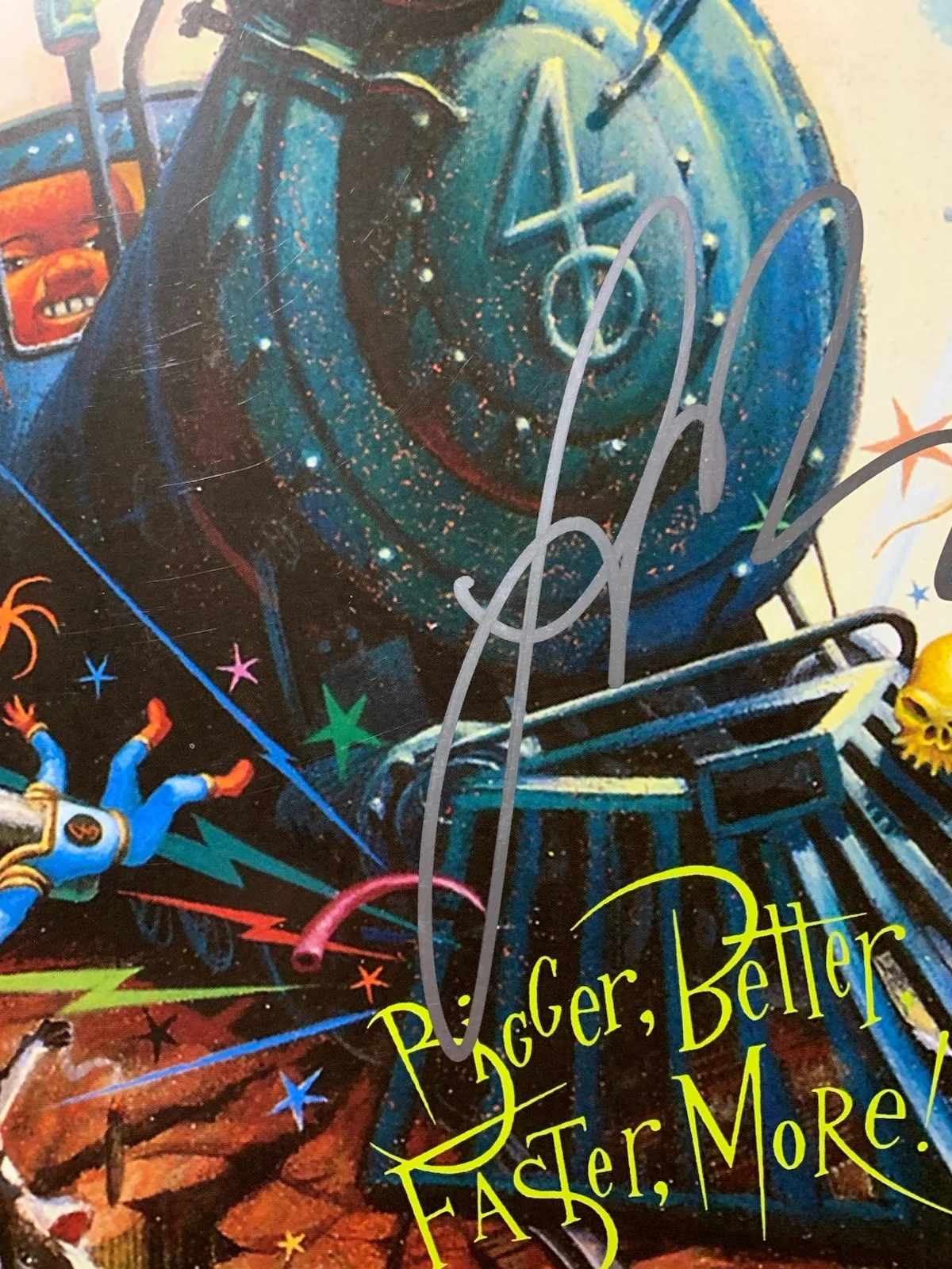 Linda Perry Signed Autographed Vinyl LP “Bigger, Better, Faster, More!” JSA Coa, image 2