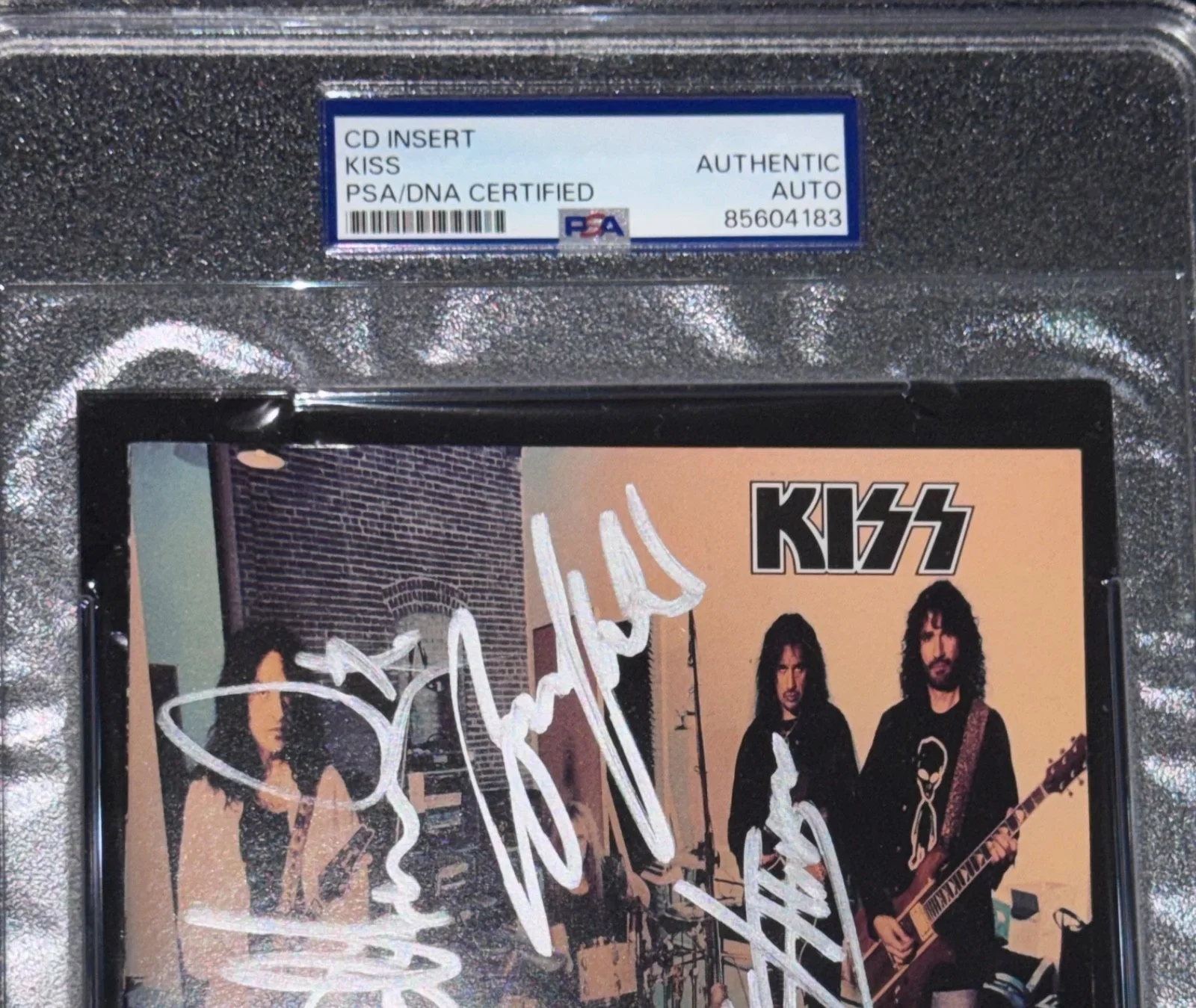 Signed KISS CD Band w/Gene Simmons & Paul Stanley Carnival of Souls Auto PSA, изображение 3