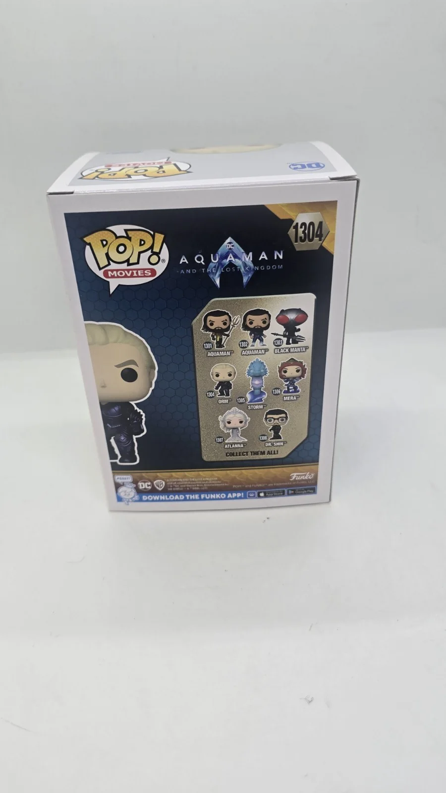 patrick wilson — Patrick Wilson SIGNED Aquaman & The Lost Kingdom Orm FUNKO POP #1304 SWAU #2, изображение 3