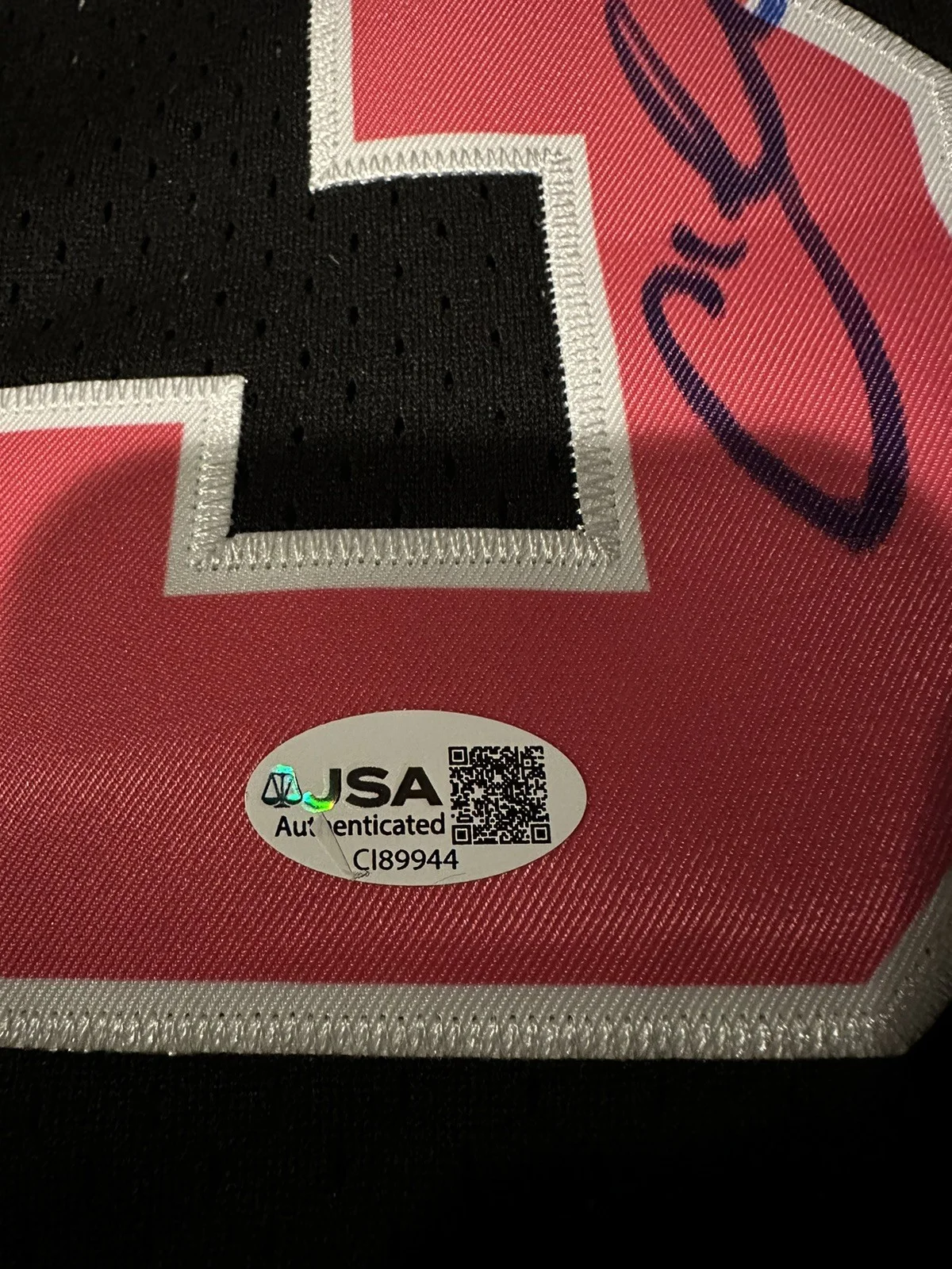 CHAD MICHAEL MURRAY SIGNED LUCAS SCOTT ONE TREE HILL JERSEY AUTOGRAPHED JSA COA, image 3