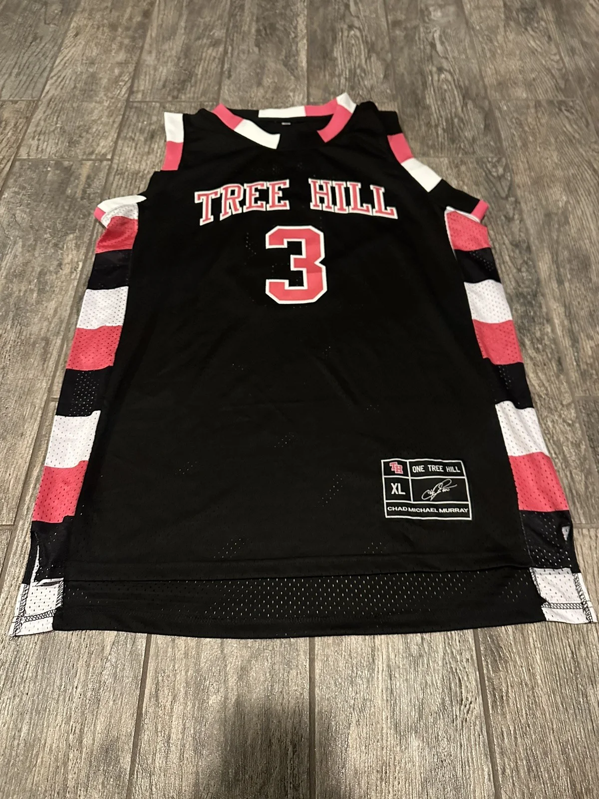CHAD MICHAEL MURRAY SIGNED LUCAS SCOTT ONE TREE HILL JERSEY AUTOGRAPHED JSA COA, image 4