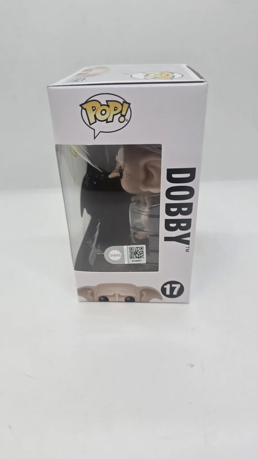 toby jones — Toby Jones Signed Harry Potter Dobby The House Elf Funko Pop #17 SWAU #2, изображение 2
