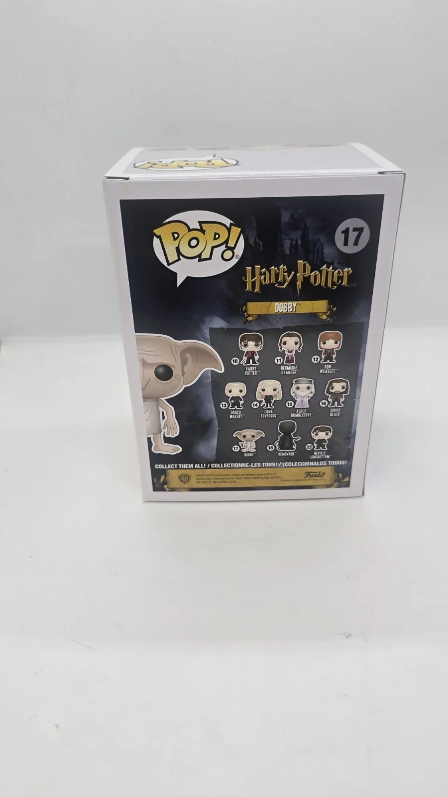 toby jones — Toby Jones Signed Harry Potter Dobby The House Elf Funko Pop #17 SWAU #2, изображение 3