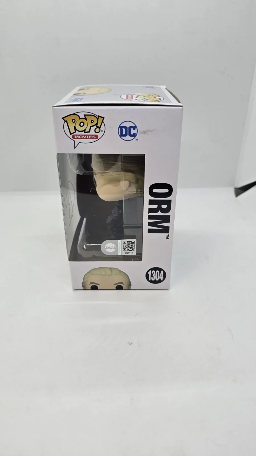 patrick wilson — Patrick Wilson SIGNED Aquaman & The Lost Kingdom Orm FUNKO POP #1304 SWAU #1, image 2