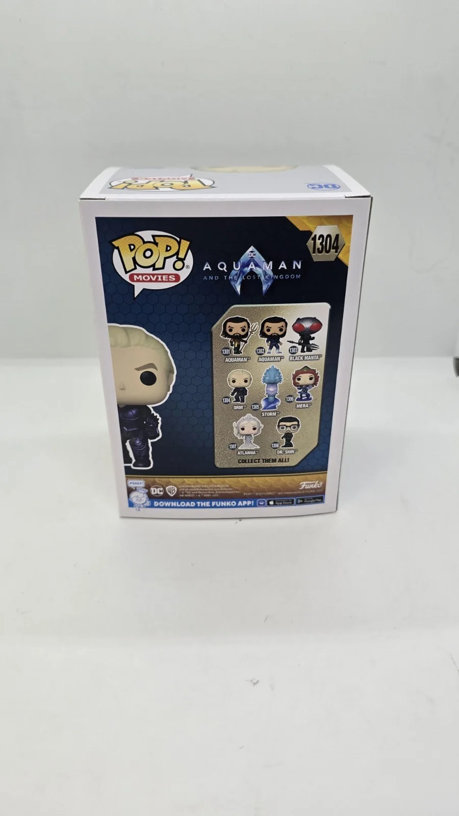 patrick wilson — Patrick Wilson SIGNED Aquaman & The Lost Kingdom Orm FUNKO POP #1304 SWAU #1, image 3