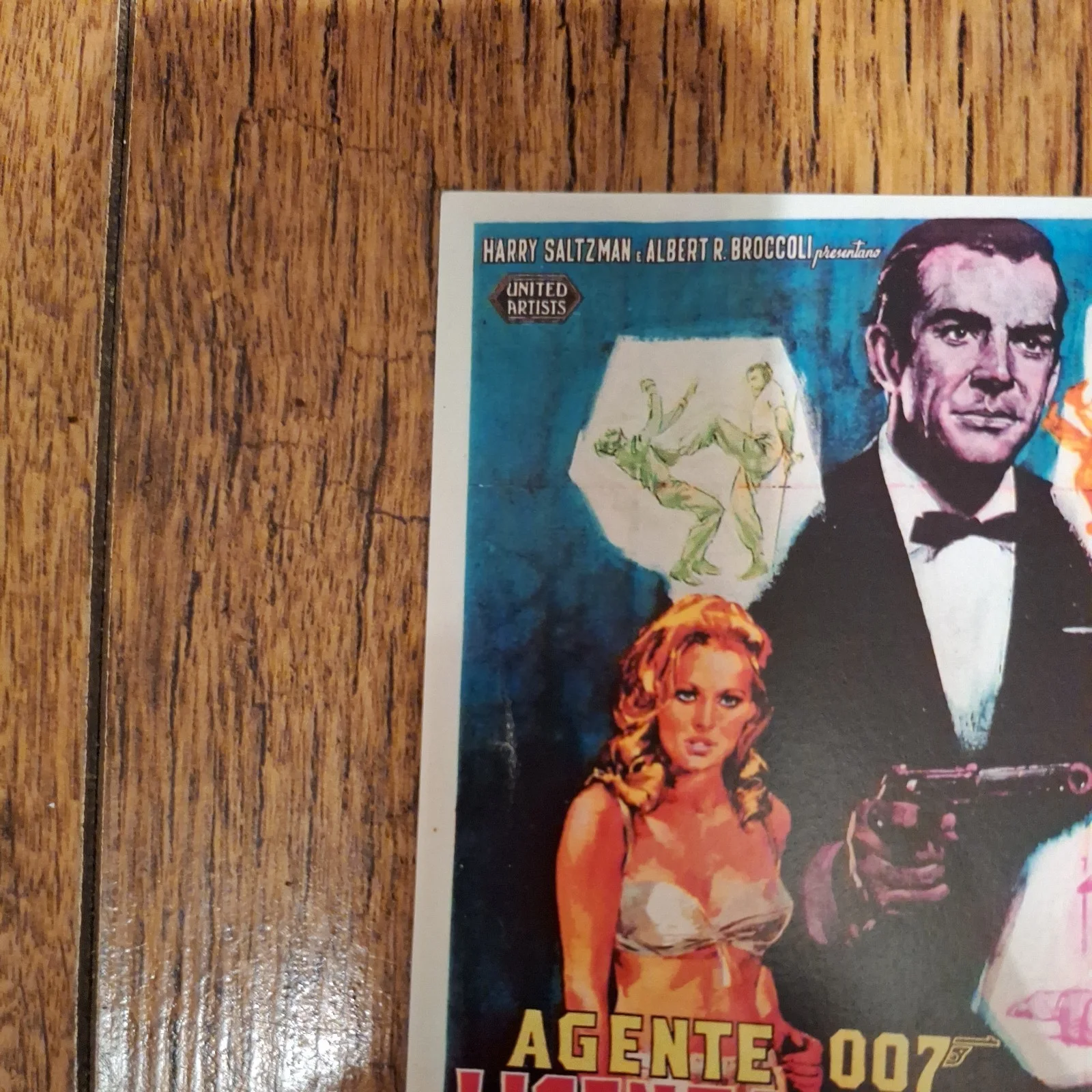 Vintage Style 007 Dr No (1962) James Bond Premium Fine Art Reproduction Postcard, изображение 4