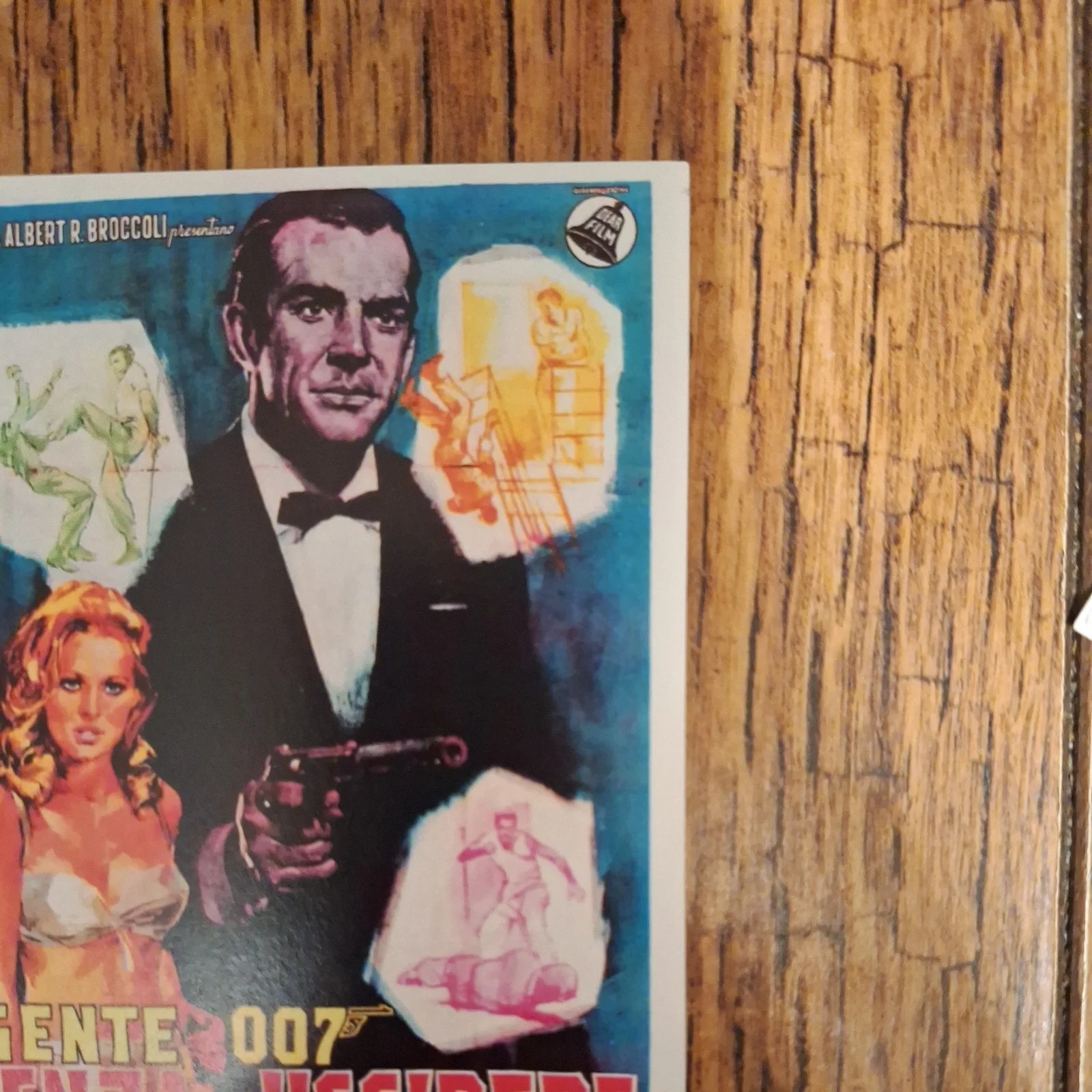 Vintage Style 007 Dr No (1962) James Bond Premium Fine Art Reproduction Postcard, изображение 5