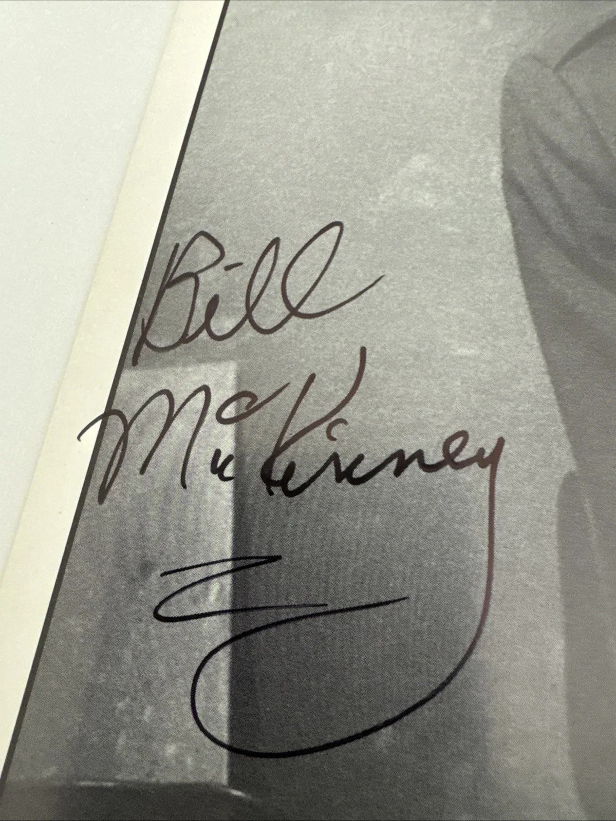 Vintage Photo From “the Green Mile Movie” Signed By Bill McKinney., изображение 2