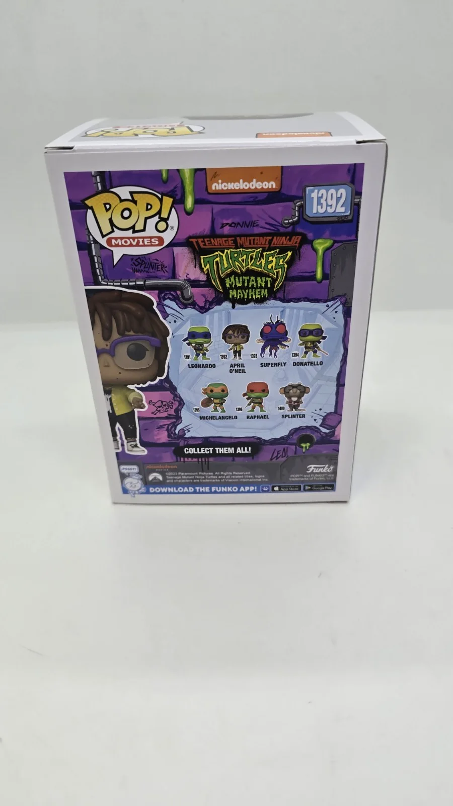 ayo edebiri — Ayo Edebiri Signed TMNT Mutant Mayhem April O'Neill Funko Pop #1392 SWAU, изображение 3