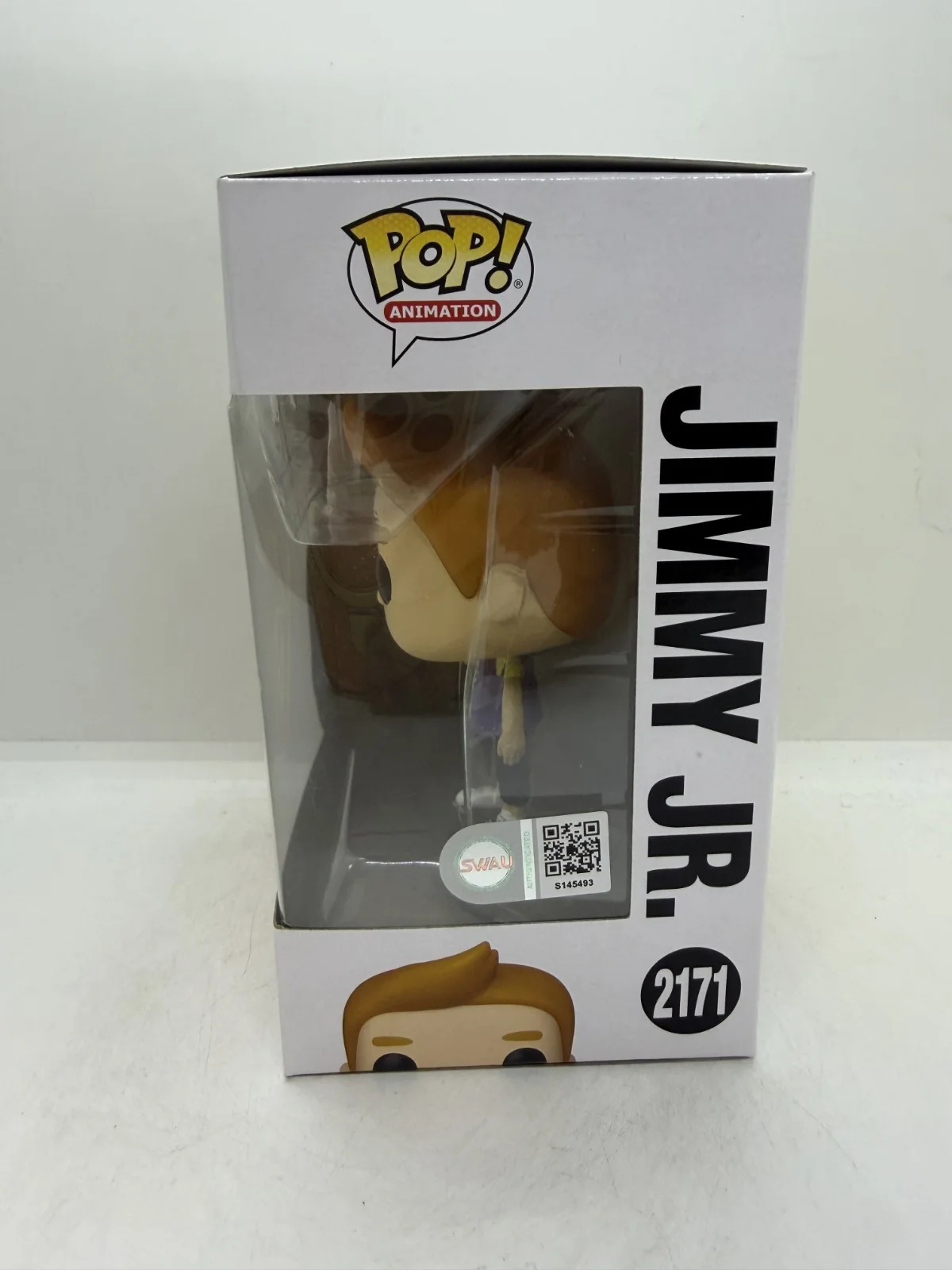 h. jon benjamin — H. Jon Benjamin Signed Bob's Burgers Jimmy Jr. Funko Pop #2171 SWAU, изображение 2