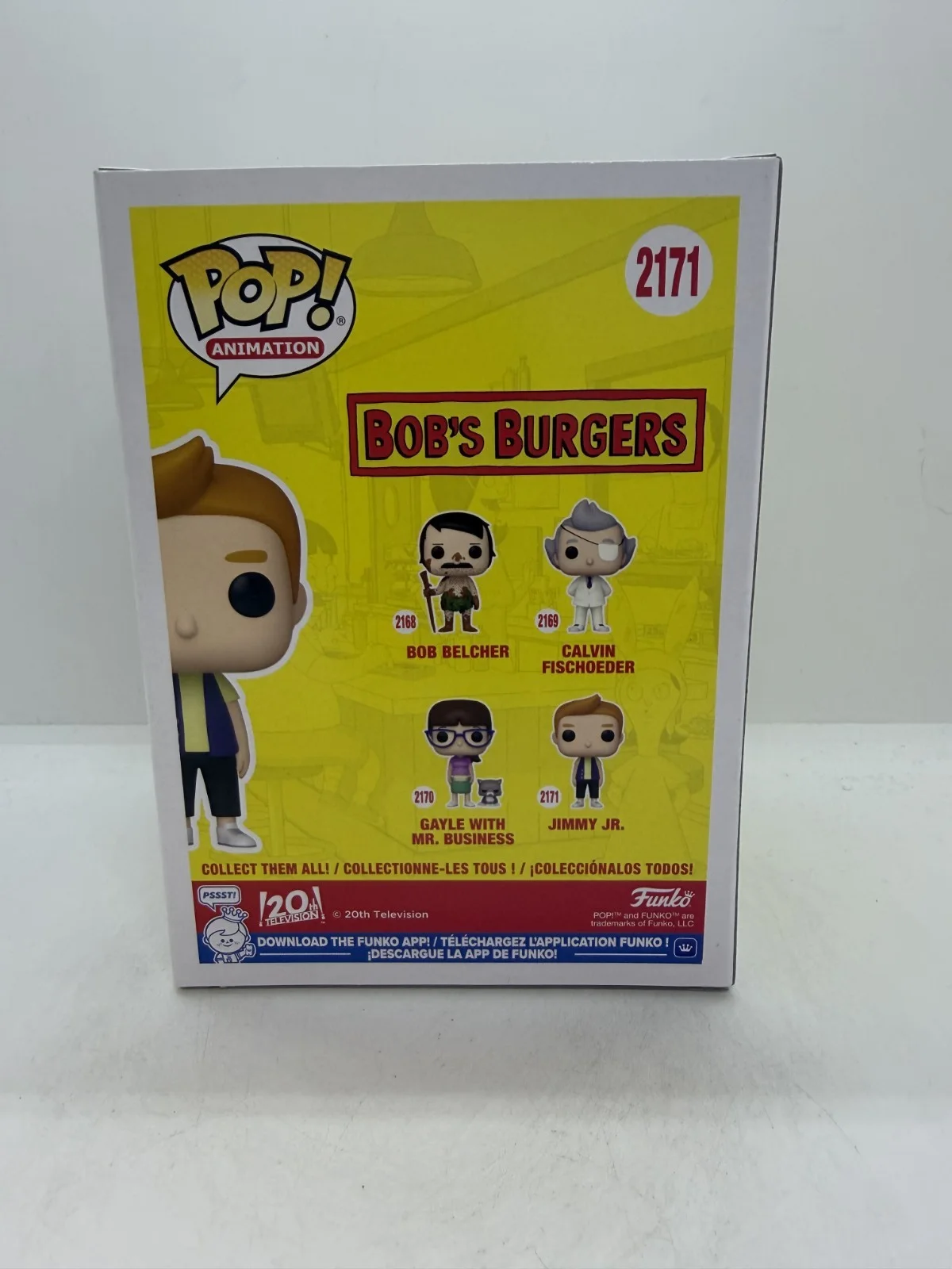 h. jon benjamin — H. Jon Benjamin Signed Bob's Burgers Jimmy Jr. Funko Pop #2171 SWAU, изображение 3
