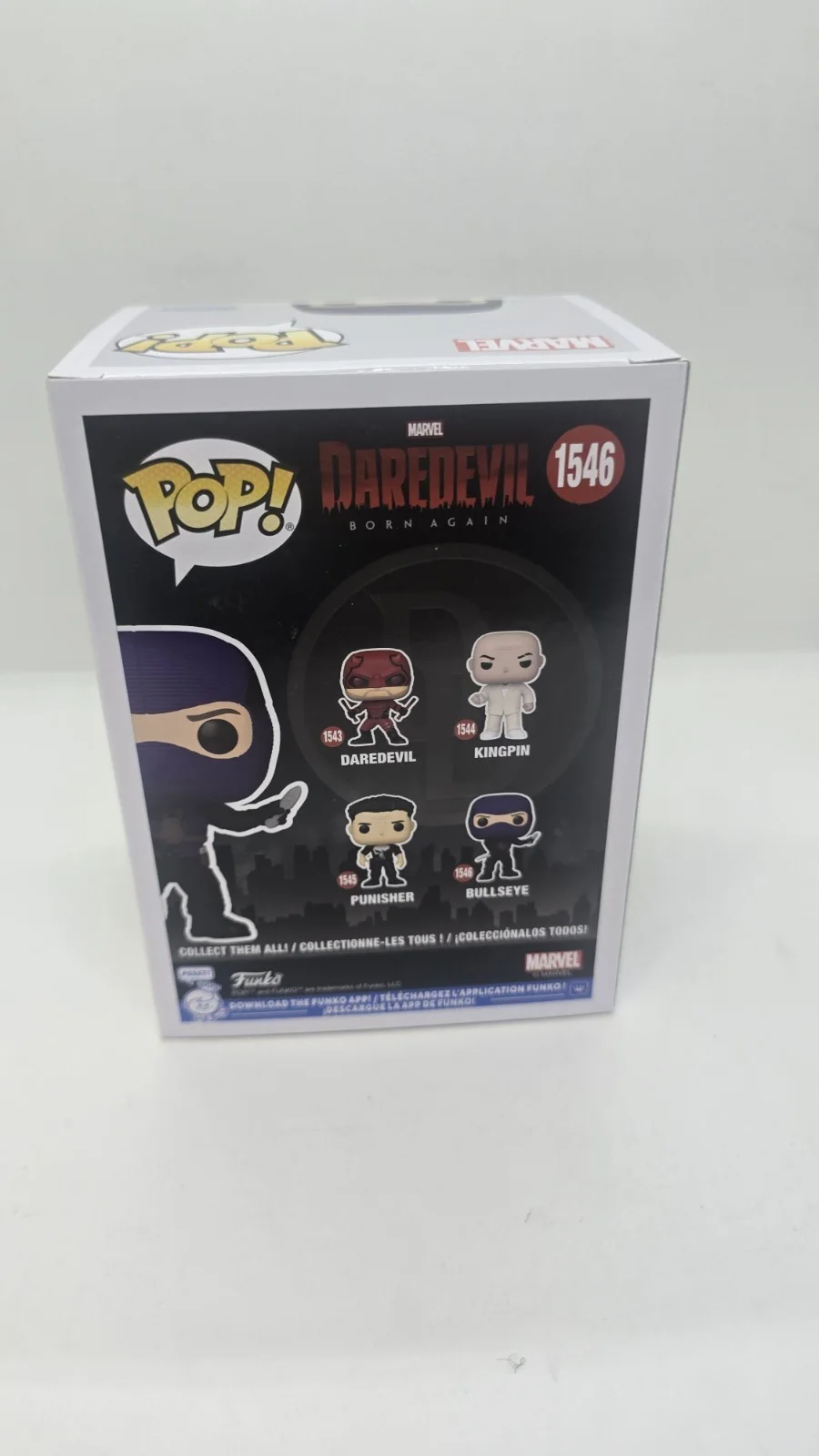 wilson bethel — Wilson Bethel Signed Marvel Daredevil Bullseye Funko Pop #1546 SWAU, image 3