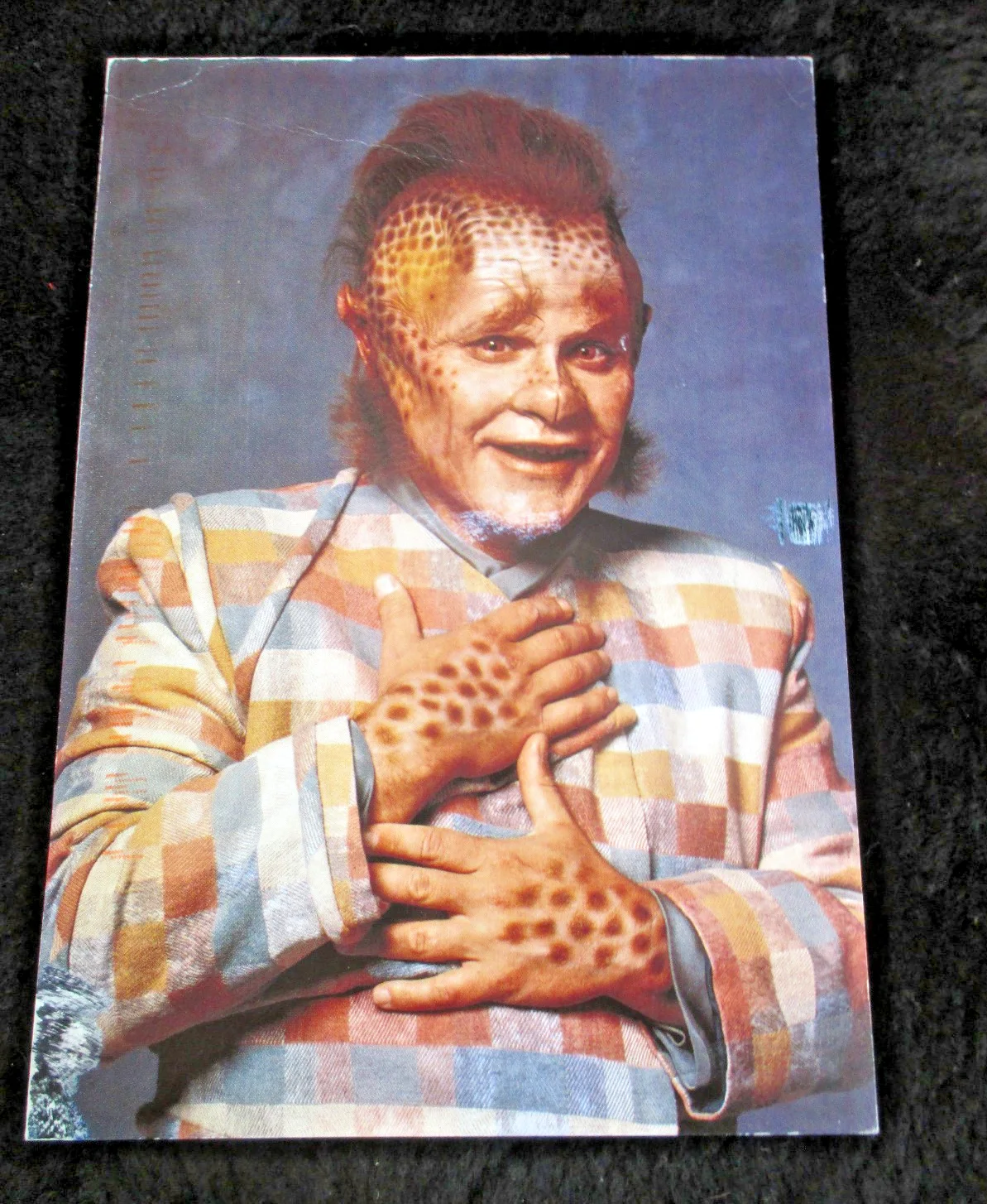 Ethan Phillips — ETHAN PHILLIPS (STAR TREK VOYAGER) AUTOGRAPHED 6 x 4 Postcard