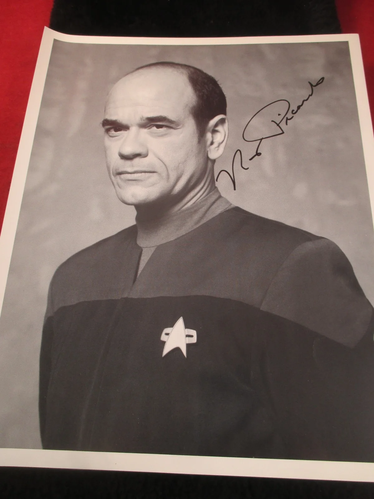 ROBERT PICARDO — ROBERT PICARDO (STAR TREK VOYAGER) AUTOGRAPHED 8 x 10 PHOTO~, изображение 4