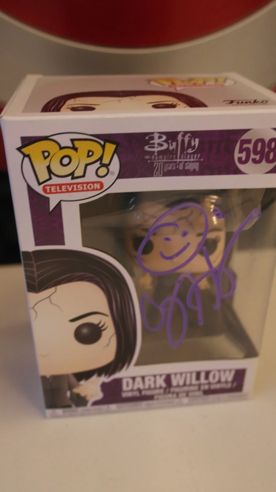 Alyson Hannigan — Signed Pop #598 -Buffy The Vampire Slayer - Dark Willow, Alyson Hannigan + COA, image 2