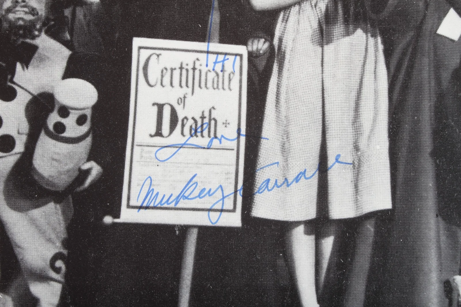 Mickey Carroll — Mickey Carroll Signed Wizard of Oz -MGM- Photo Autograph Munchkinland Rare, изображение 2