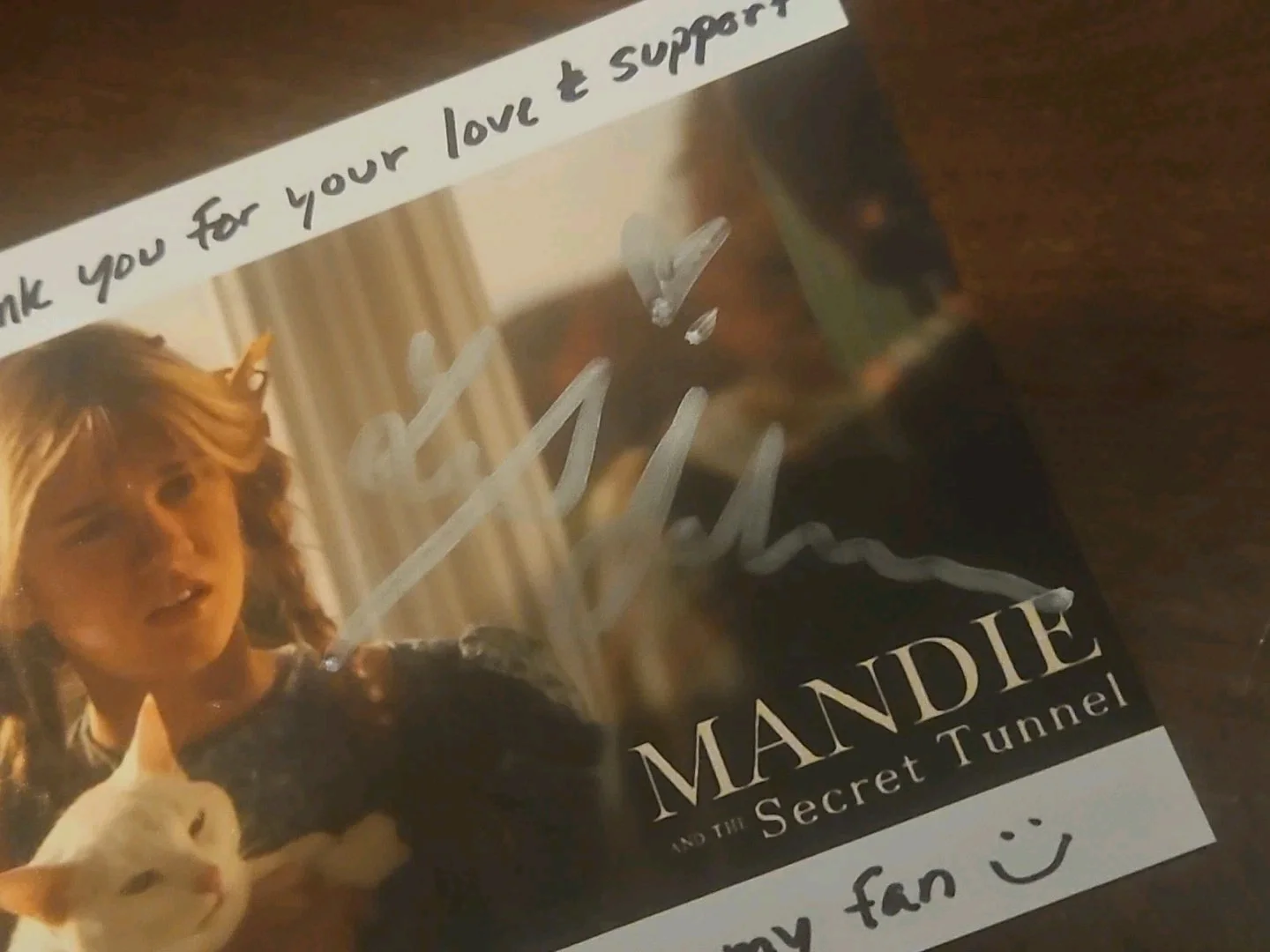 lexi johnson signed 4x5.5 photo picture autographed signature auto pic mandie, изображение 2