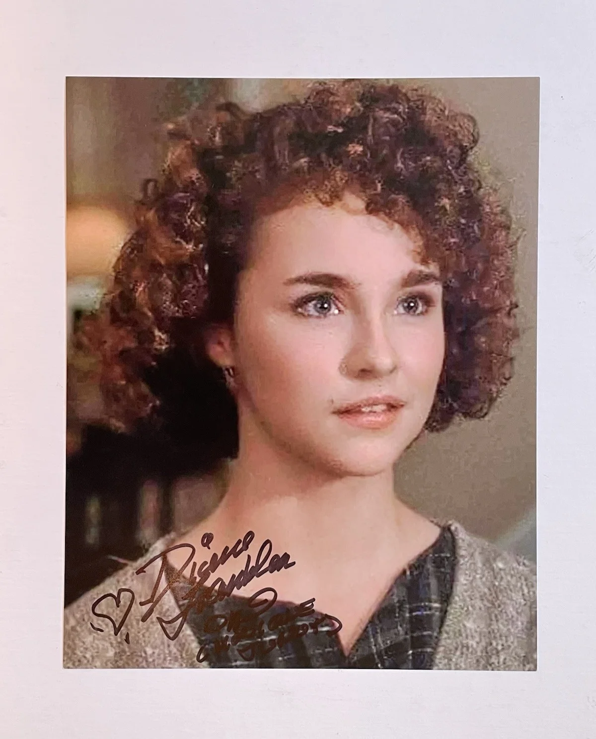 Diane Franklin — Diane Franklin Authentic Hand Signed 8x10 Photo Auto Better Off Dead Bill & Ted
