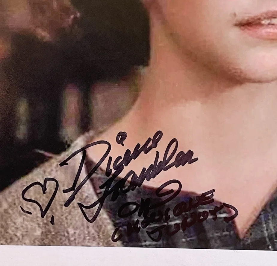 Diane Franklin — Diane Franklin Authentic Hand Signed 8x10 Photo Auto Better Off Dead Bill & Ted, изображение 2