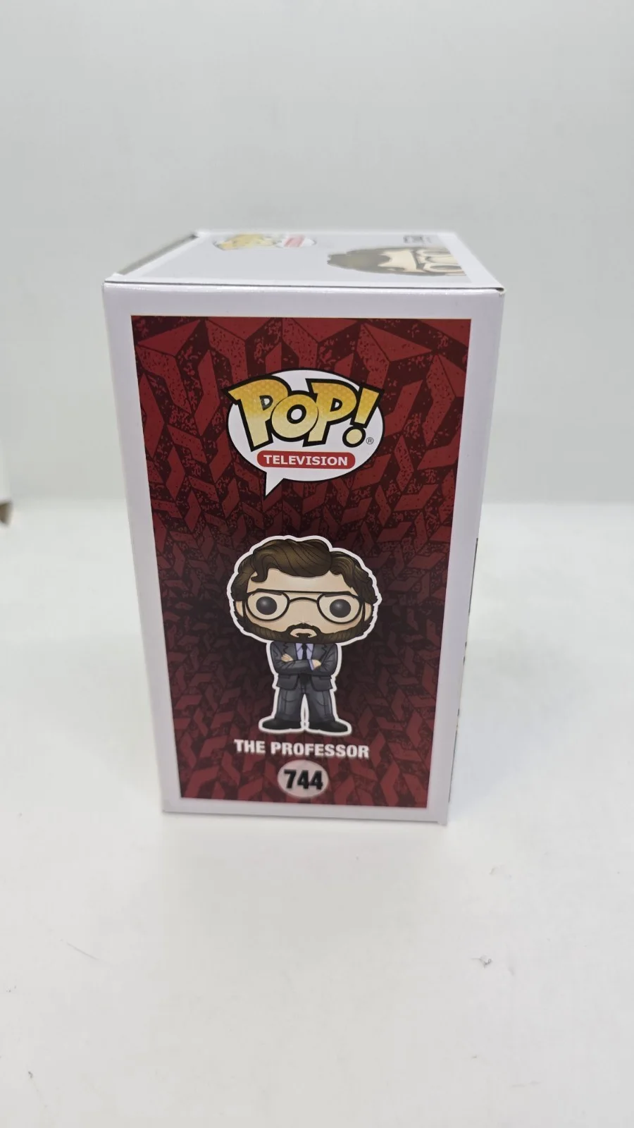 alvaro morte — Alvaro Morte Signed La Casa De Papel The Professor Funko Pop #744 SWAU, image 4