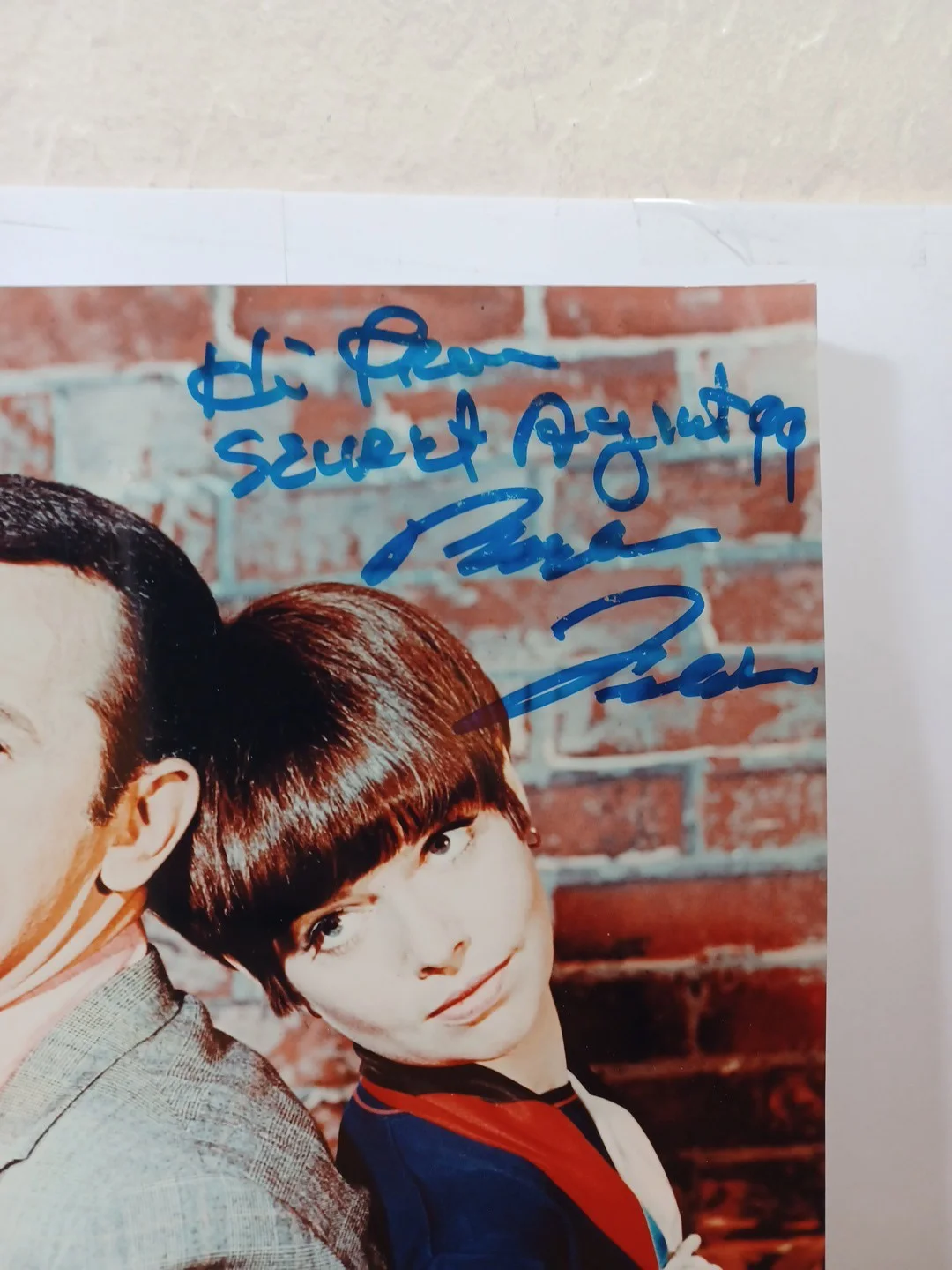70's Get Smart Autographed Photo Don Adams & Barbara Feldon 8 x 10 RRP 450, image 3
