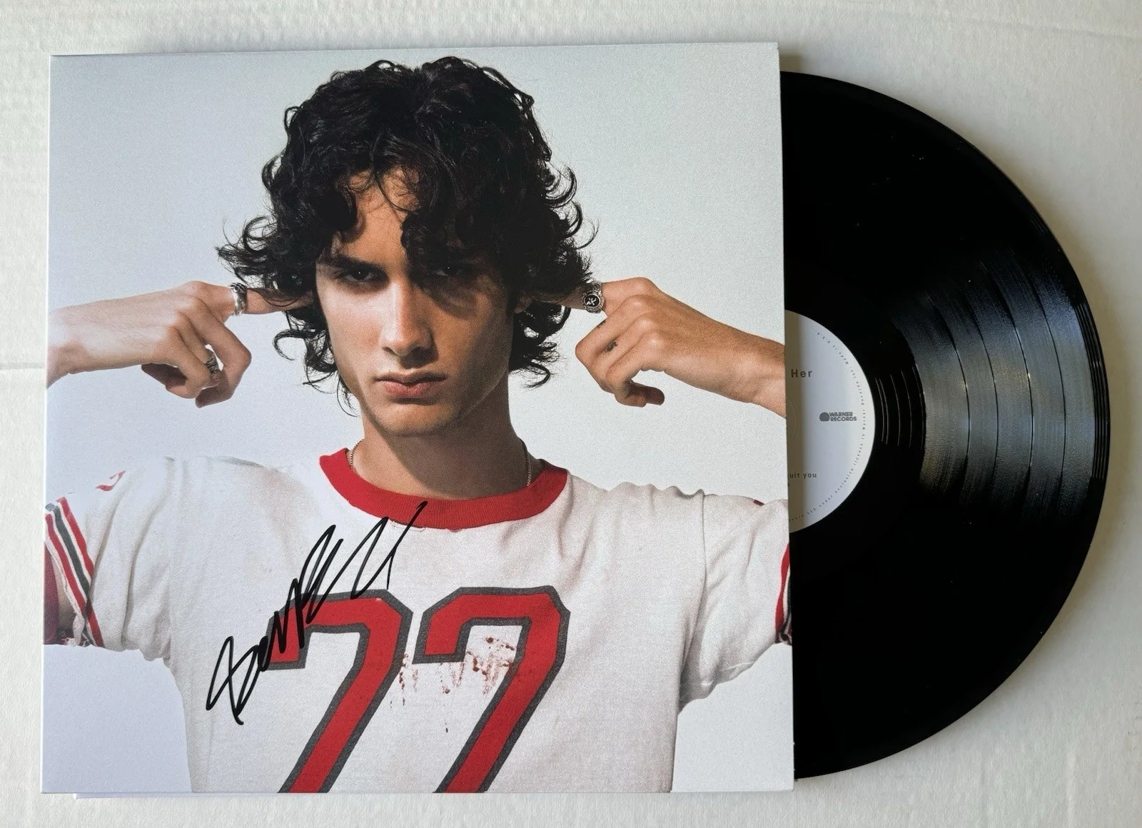 Sombr Signed Autographed Vinyl LP "I Barely Know Her" SWAU COA CERT, image 2