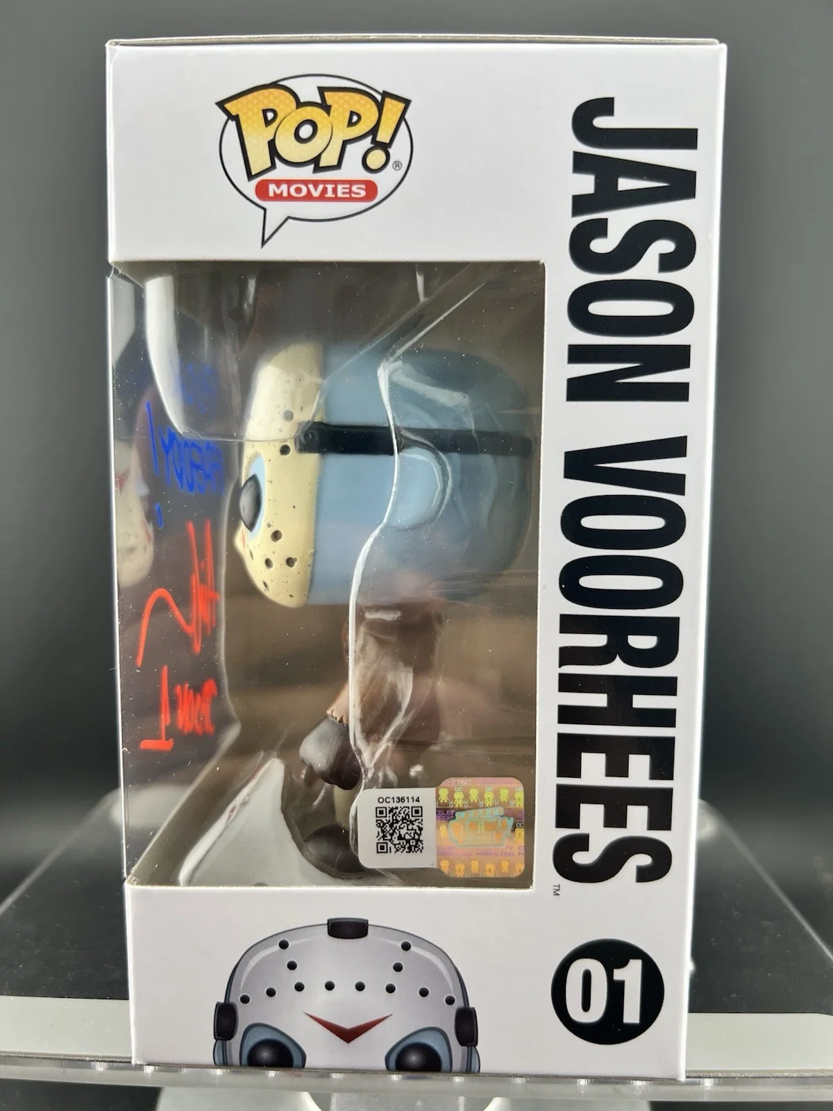 Ari Lehman — Ari Lehman signed inscribed Funko Pop #01 Friday The 13th OC COA Jason Voorhees, image 5