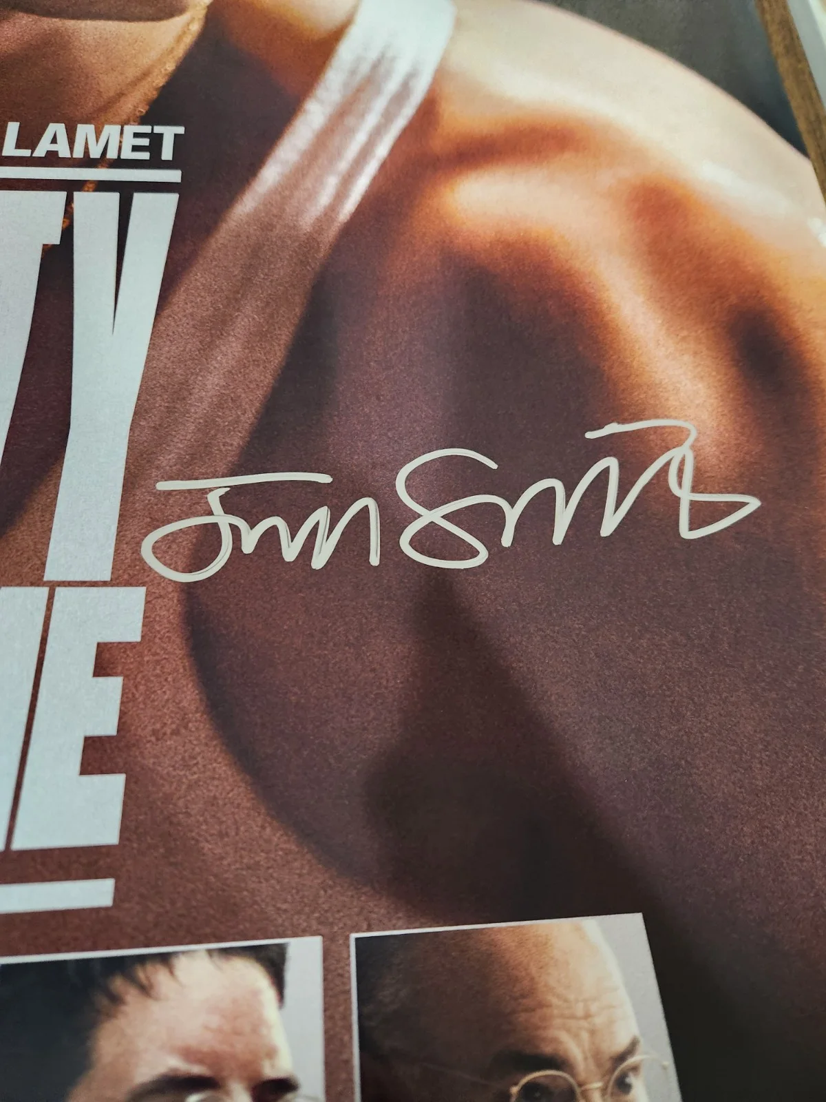 josh safdie — Josh Safdie Signed Marty Supreme Dream Big Original 27x40 Poster A24 COA BAS, image 2