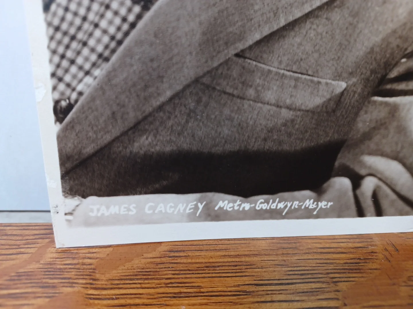 40's American Actor James Cagney Autographed Photo 8 x 10 RRP 446, image 4