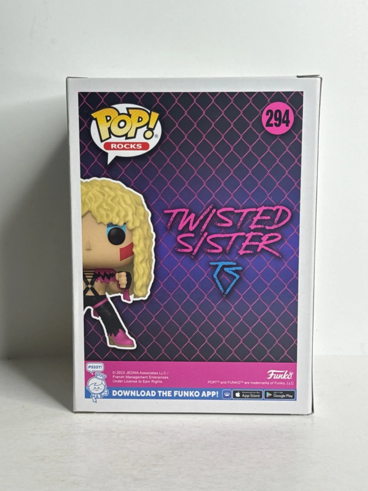 Dee Snider Twisted Sister Funko #294 JSA WA908848, изображение 3
